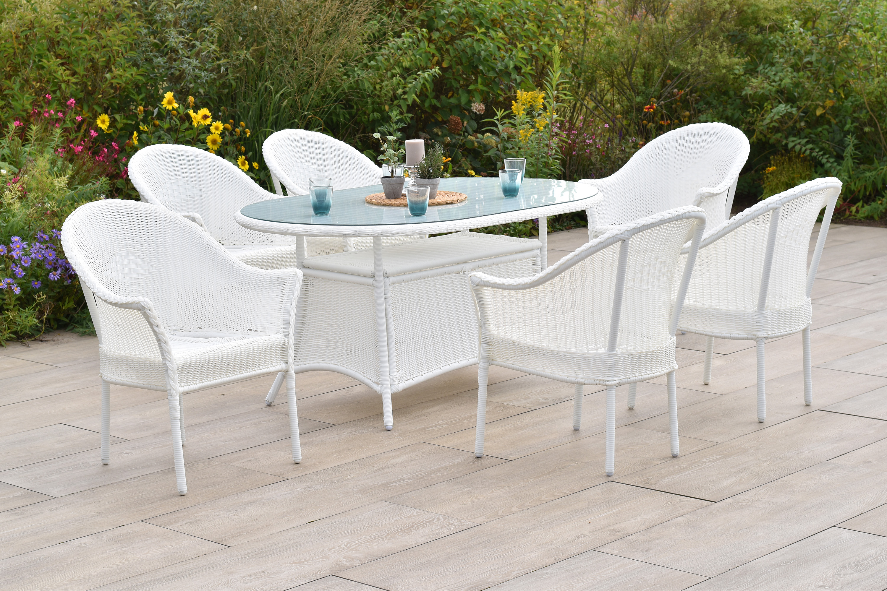 Bamberg Set, 7tlg., Tisch 150 x 97 cm Bamberg Set, 7tlg., Tisch 150 x 97 cm