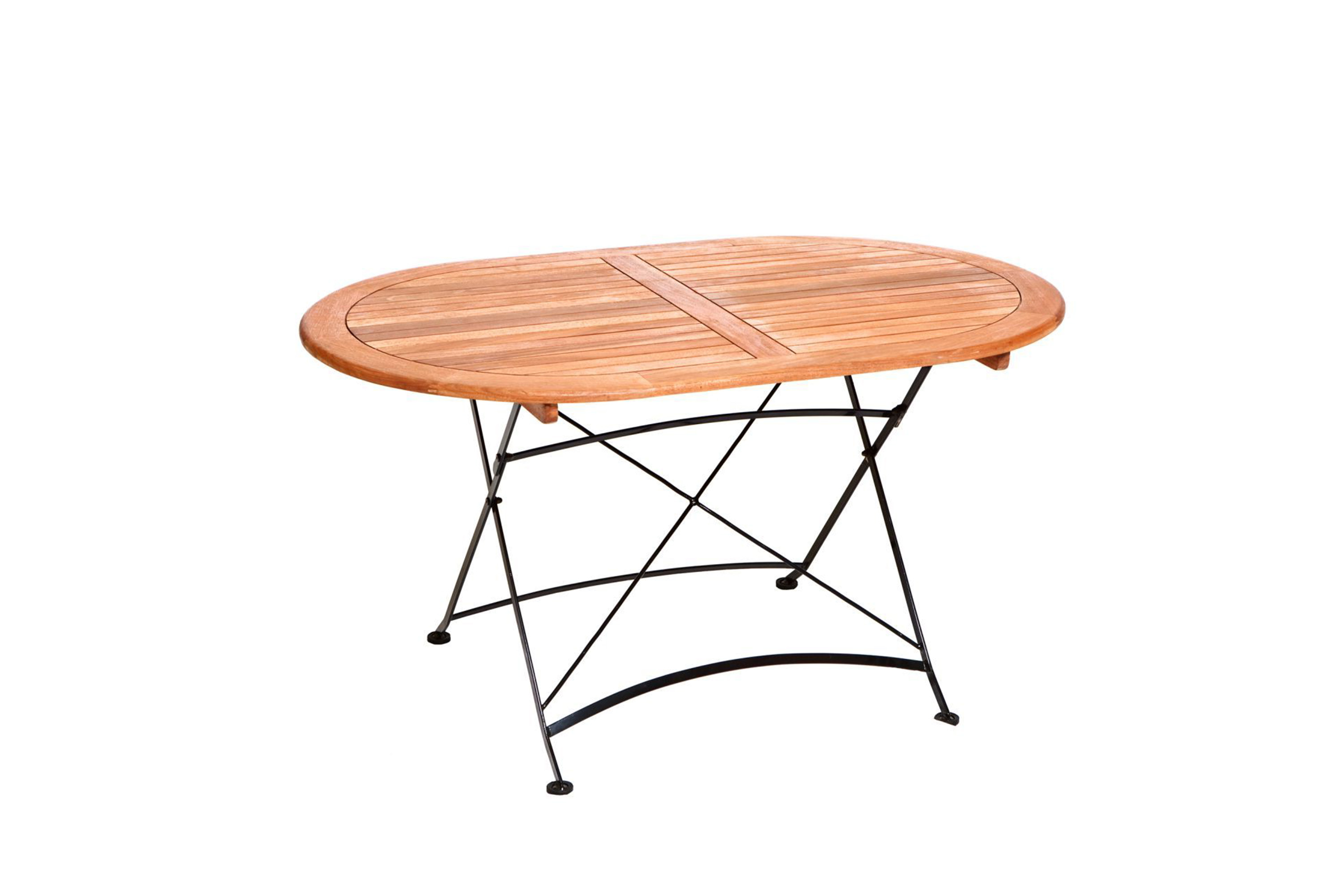 Schlossgarten Set 4tlg., 2 Klappsessel, 1 Bank 2-sitzig, Klapptisch oval 140 x 90 cm Schlossgarten Set 4tlg., 2 Klappsessel, 1 Bank 2-sitzig, Klapptisch oval 140 x 90 cm