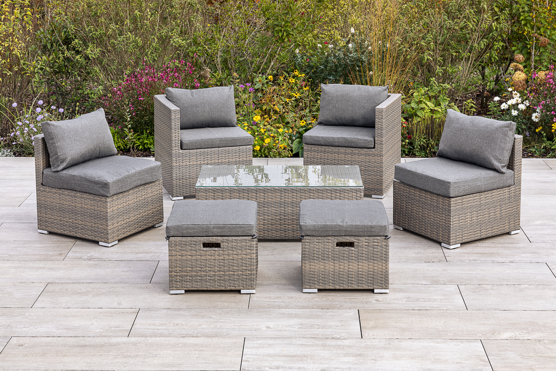 28619-275-2 Agira Set Tisch, 110 x 55 cm, inkl. Kissen