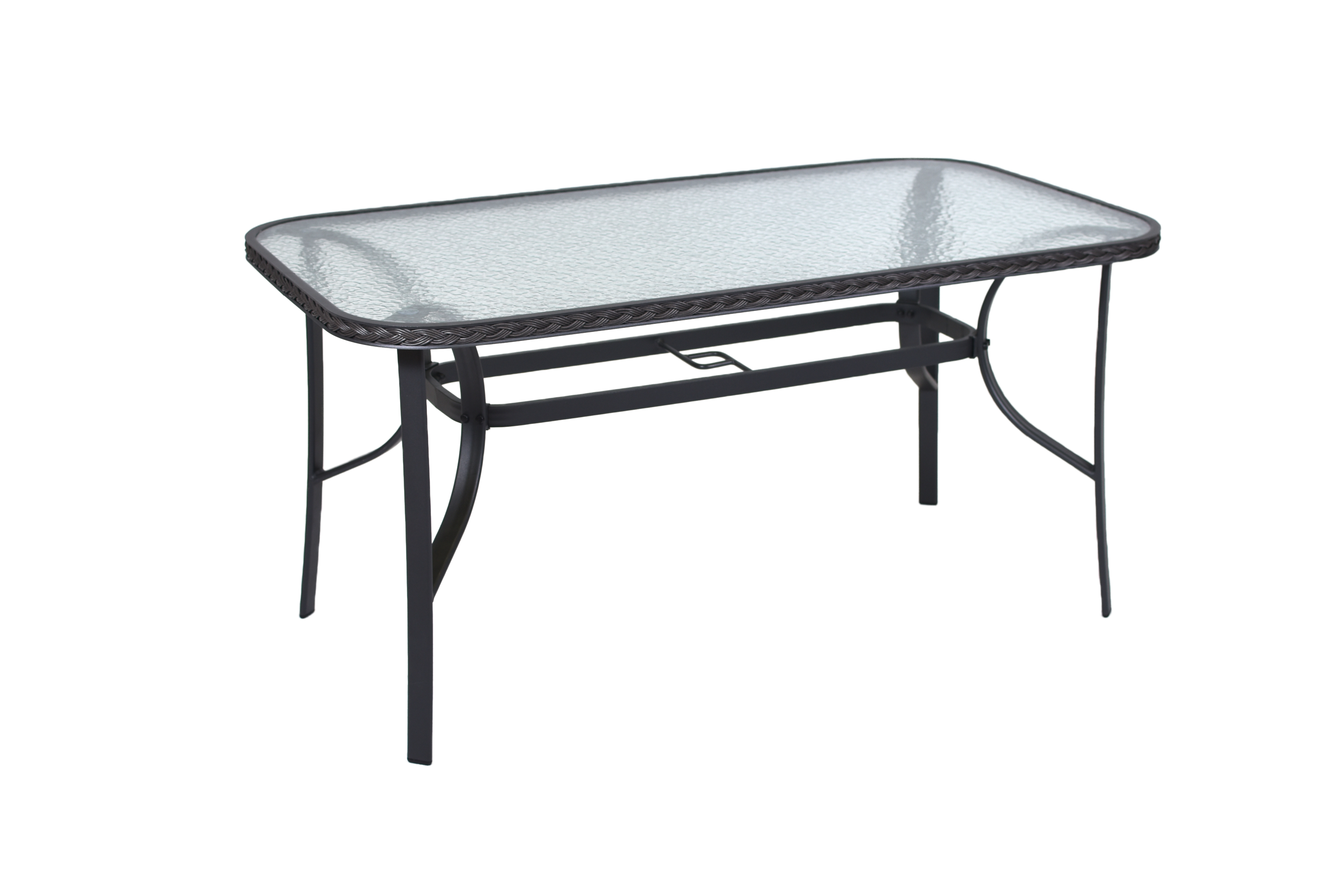 Roma Set 7tlg Tisch 150 x 80 cm, graphit/grau Roma Set 7tlg Tisch 150 x 80 cm, graphit/grau