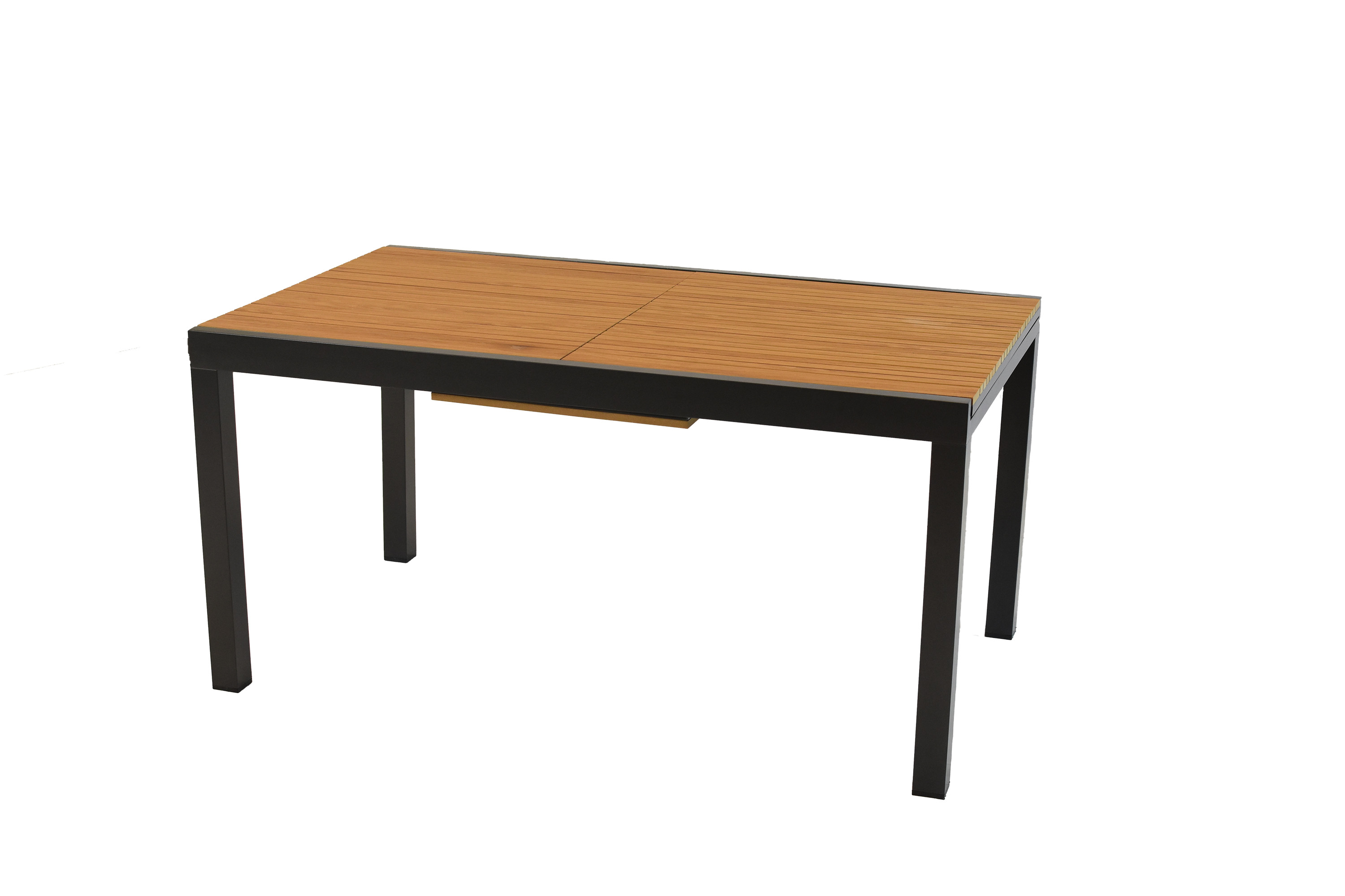Astros Set 13tlg., 6 Stapelsessel, Ausziehtisch 150 (200) x 90 cm, inkl. Kissen