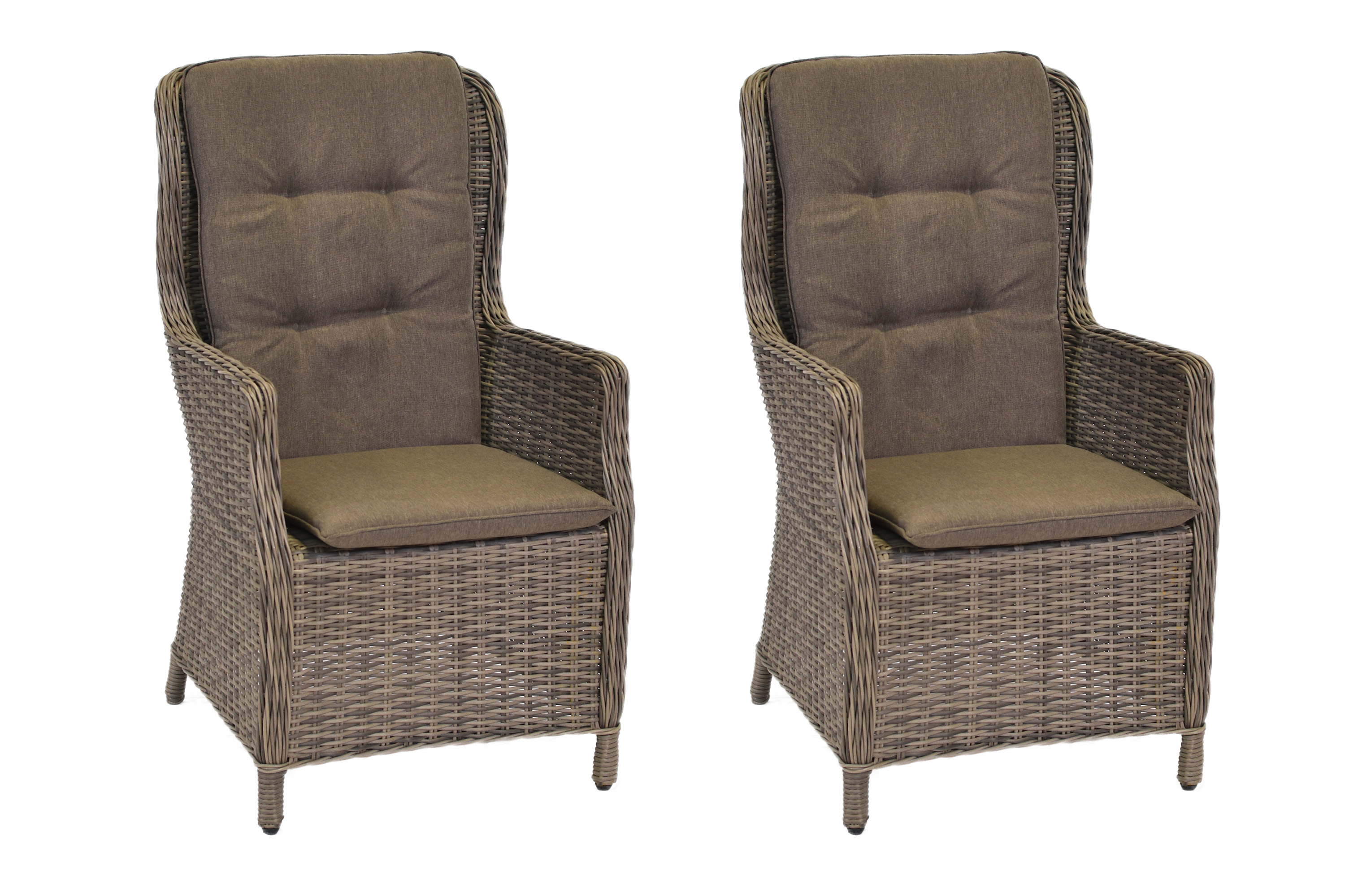 Riviera Sessel Hochlehner, 2er Set, inkl. Kissen Riviera Sessel Hochlehner, 2er Set, inkl. Kissen