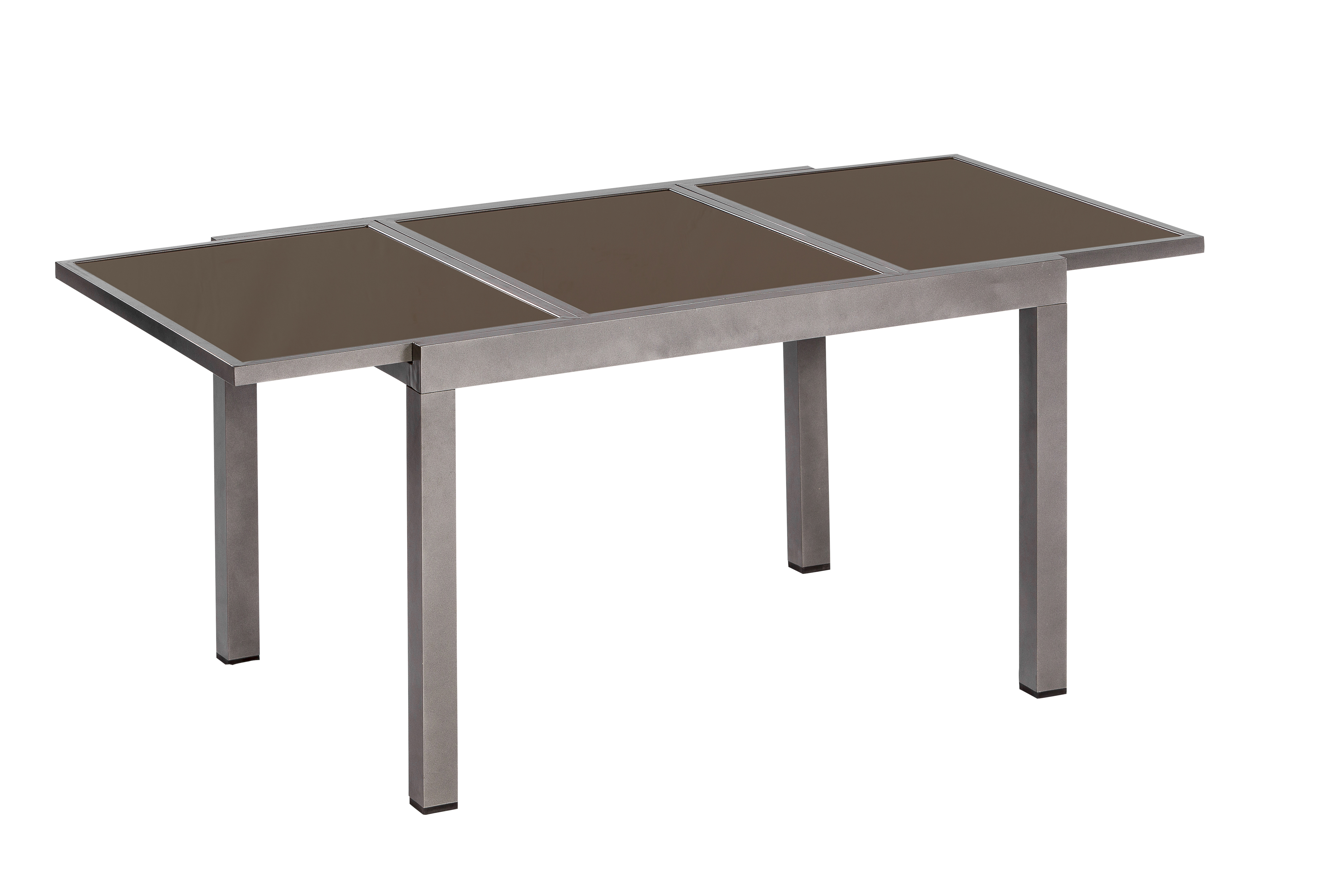 Vicenza Set 7tlg., 6 Klappsessel, Ausziehtisch 180 (240) x 100 cm Vicenza Set 7tlg., 6 Klappsessel, Ausziehtisch 180 (240) x 100 cm