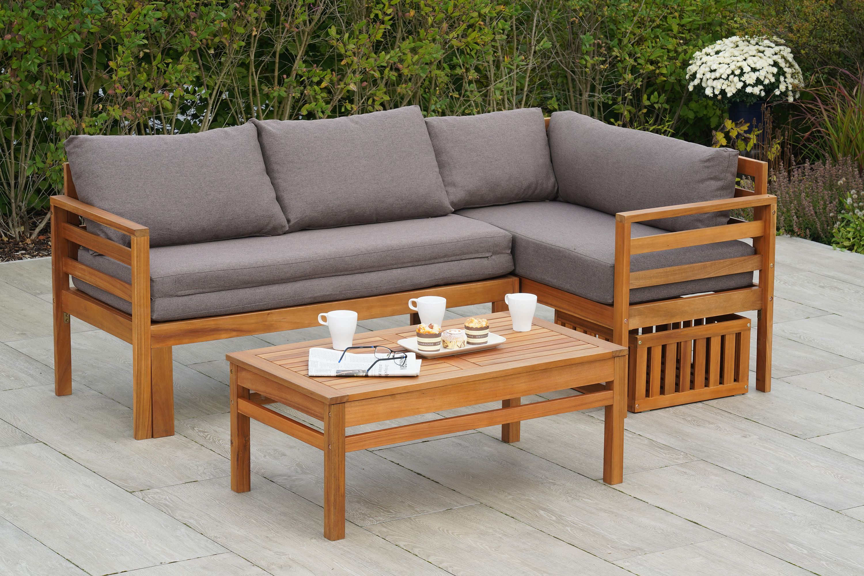 Brasilia Balkonset, inkl. Kissen