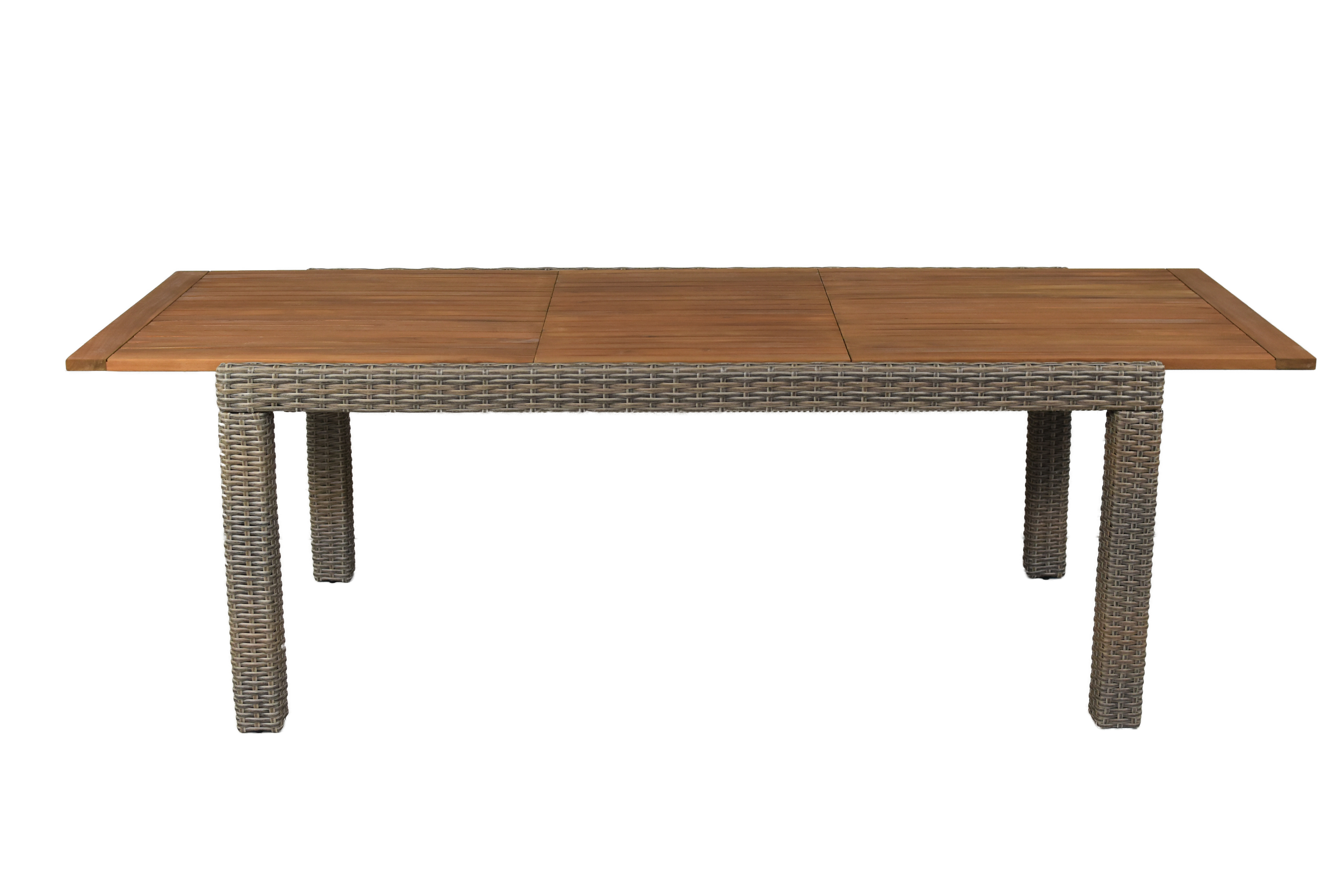 Teneriffa Set, 13tlg., Ausziehtisch, 180/240 x 100 cm, Tischplatte aus Akazienholz, inkl. Kissen Teneriffa Set, 13tlg., Ausziehtisch, 180/240 x 100 cm, Tischplatte aus Akazienholz, inkl. Kissen