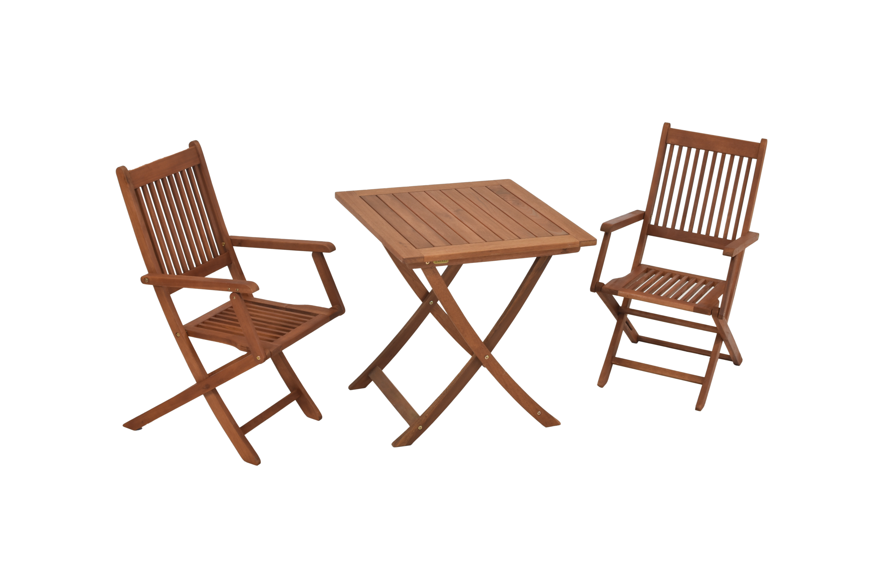 Rio Set 3tlg., 2 Klappsessel, Tisch 70 x 70 cm Rio Set 3tlg., 2 Klappsessel, Tisch 70 x 70 cm