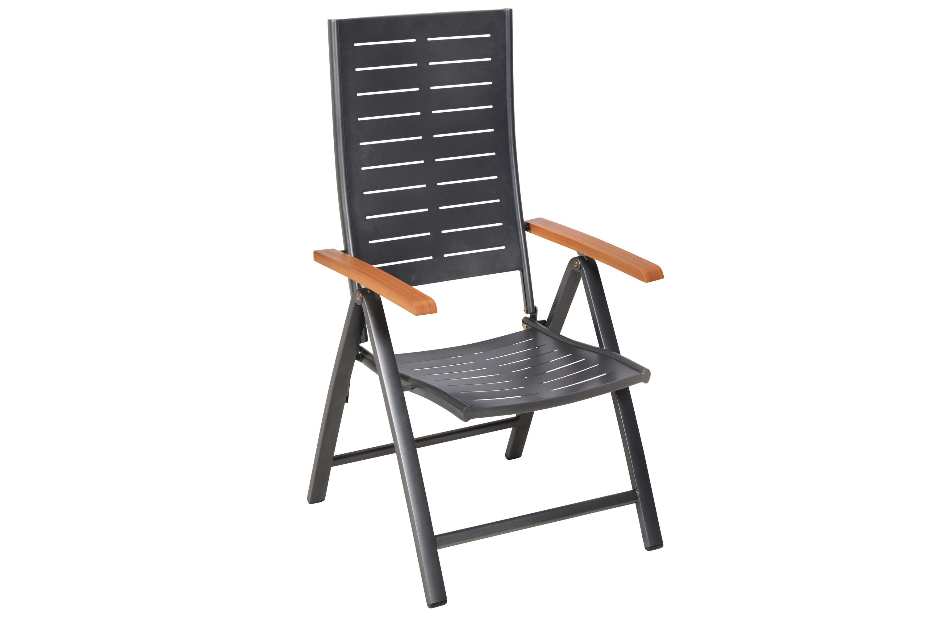 Tinos Set 5tlg., 4 Klappsessel, Ausziehtisch 150 (200) x 90 cm