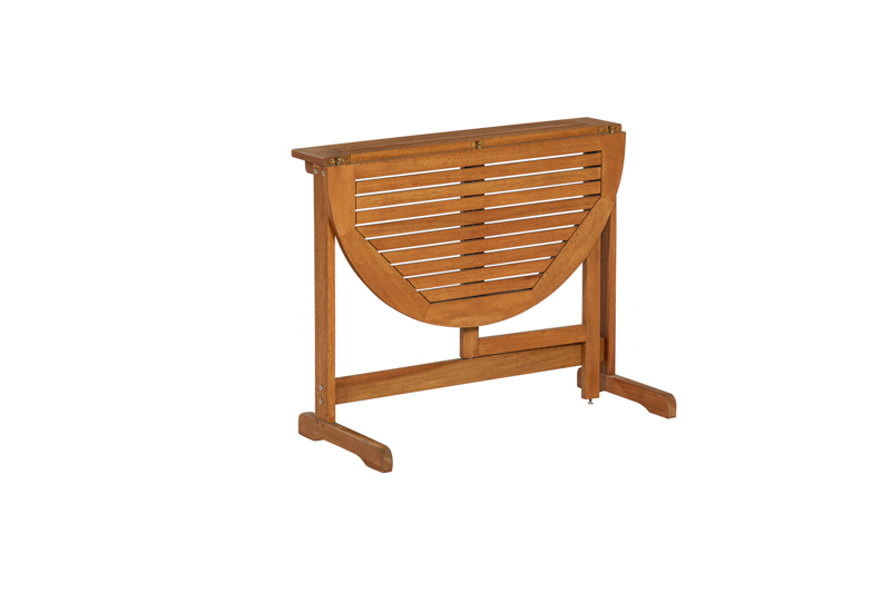 Klapptisch, halbrund, 90 x 60 cm Klapptisch, halbrund, 90 x 60 cm