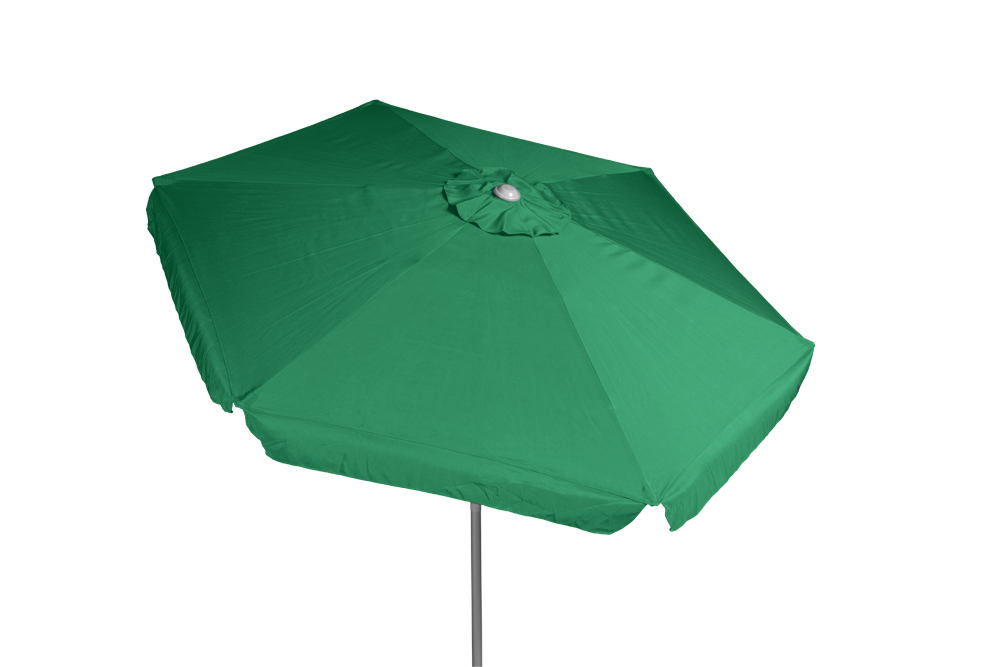 Schirm Ø 270 cm, 38 mm Rohr, grün