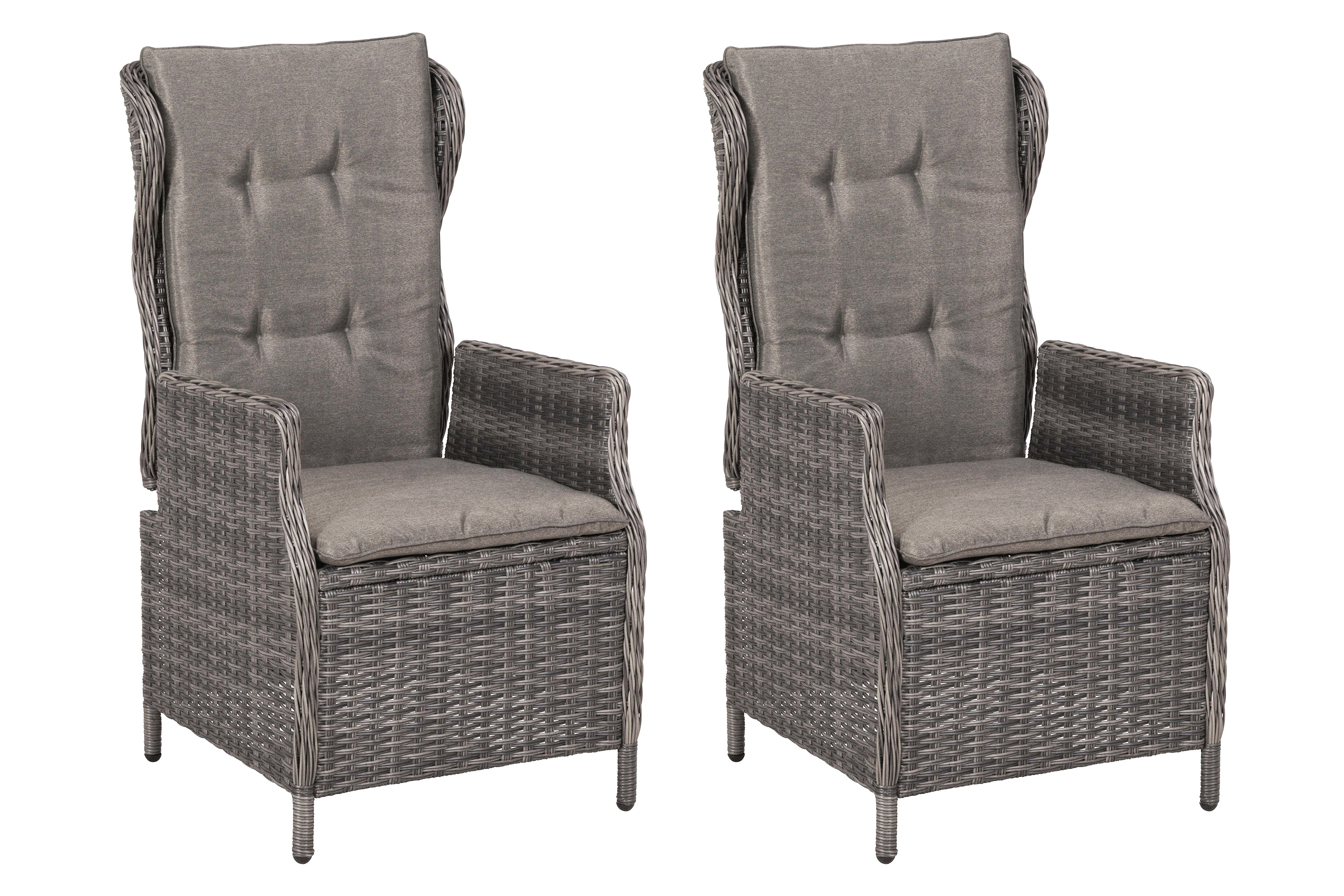 Saviano Sessel 2er Set, inkl. Kissen