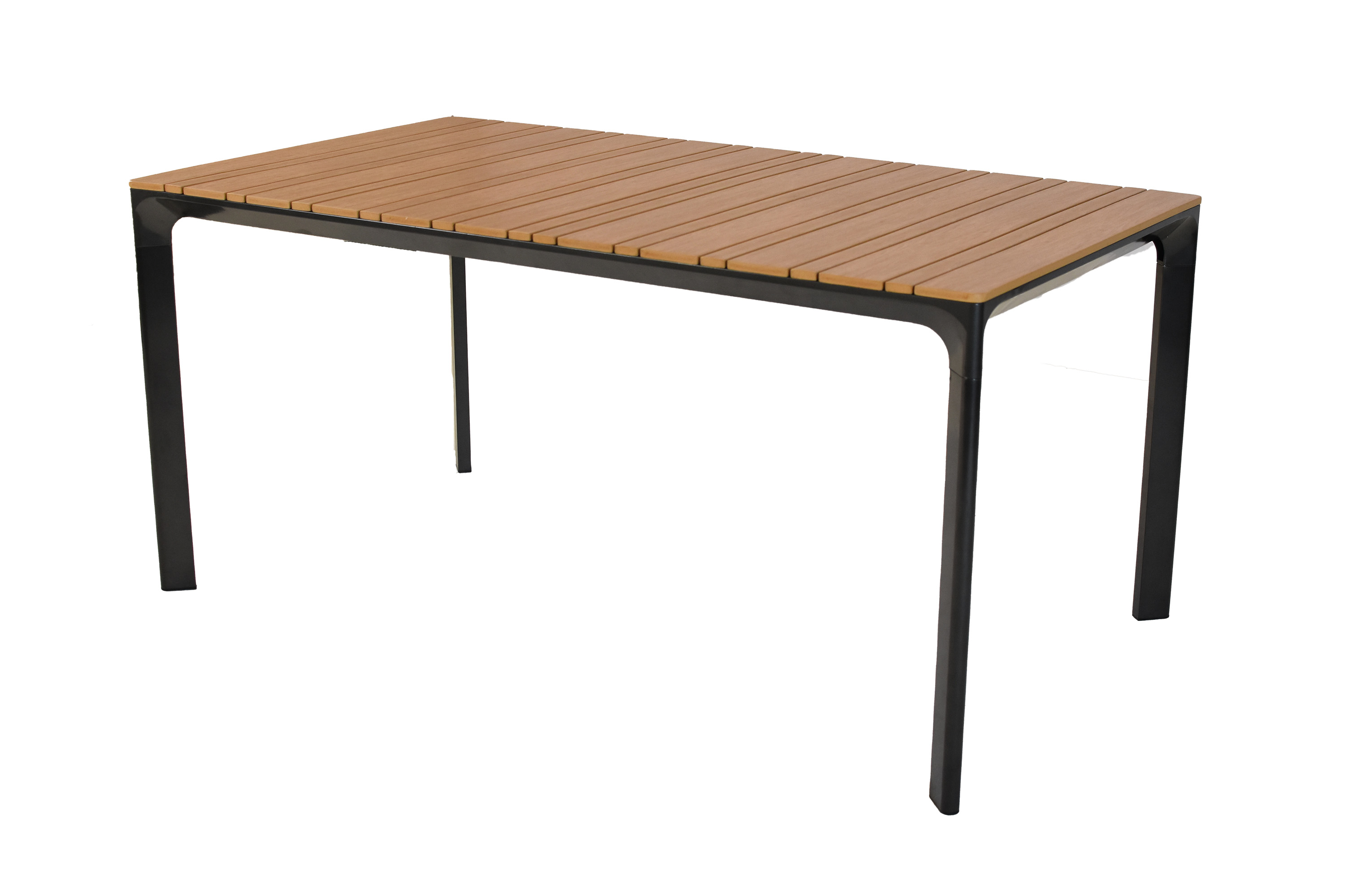 Paliano Set, 5tlg., Tisch 156 x 90 cm, Tischplatte aus Kunststoff in Holzoptik Paliano Set, 5tlg., Tisch 156 x 90 cm, Tischplatte aus Kunststoff in Holzoptik