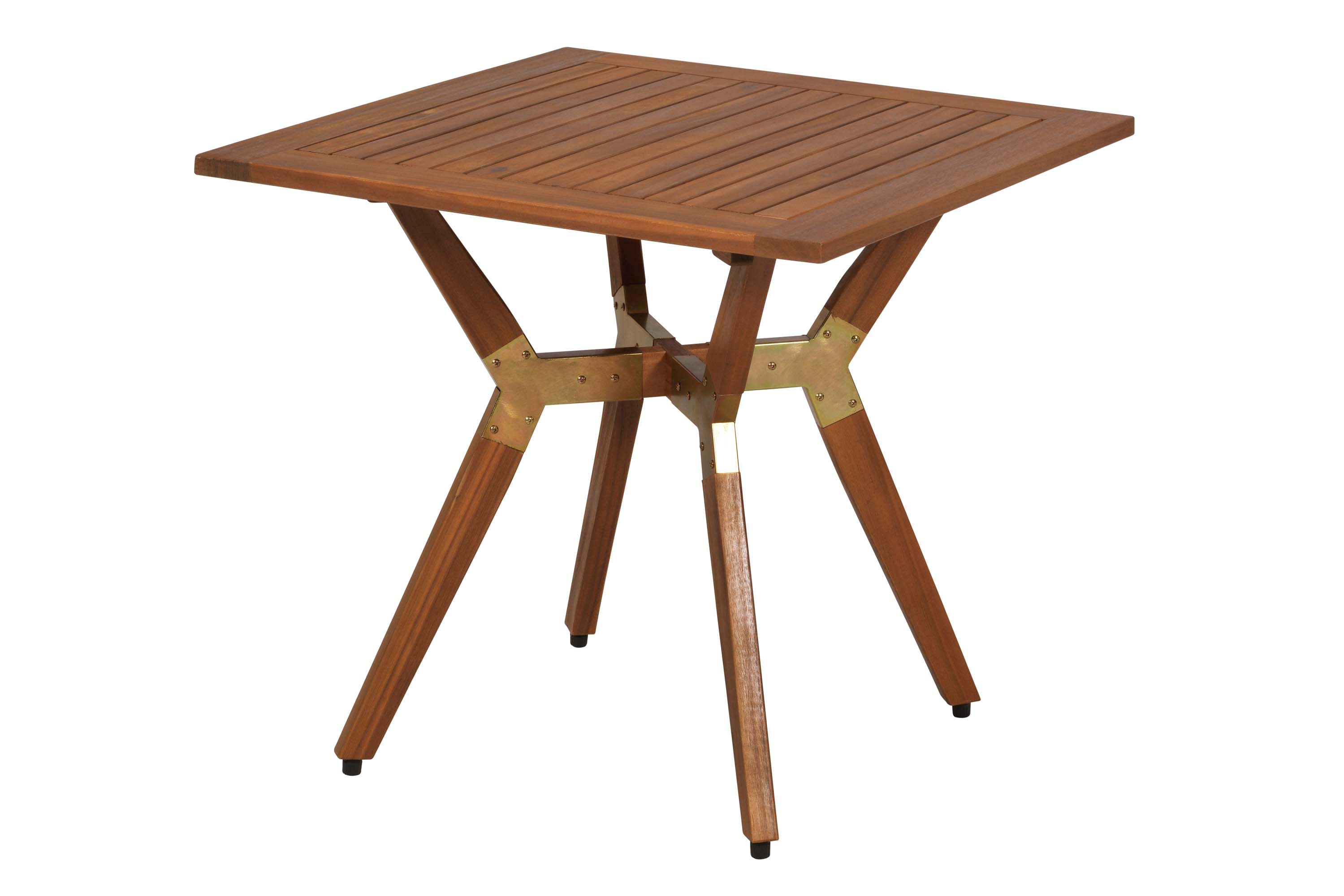 Bali Set 5tlg., 2 Klappstühle, Bistrotisch 70 x 70 cm, inkl. Kissen