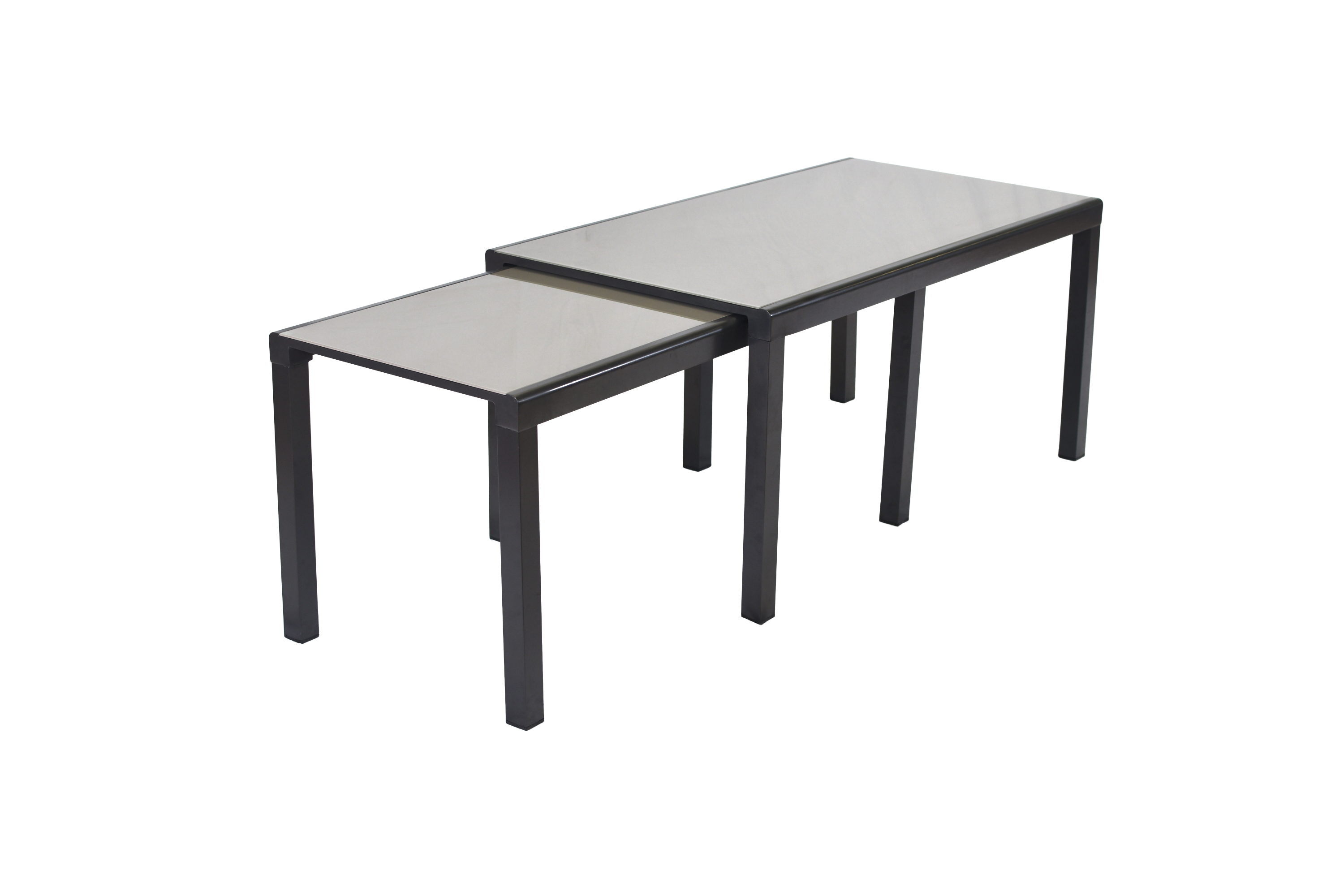 Vicenza Set 9tlg., 8 Klappsessel, Ausziehtisch 160 (320) x 78 (75)