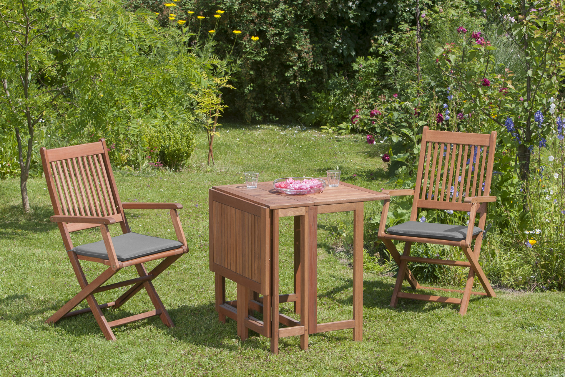 50088-609-1 Rio Set 3tlg. Klappentisch 107 x 65 cm