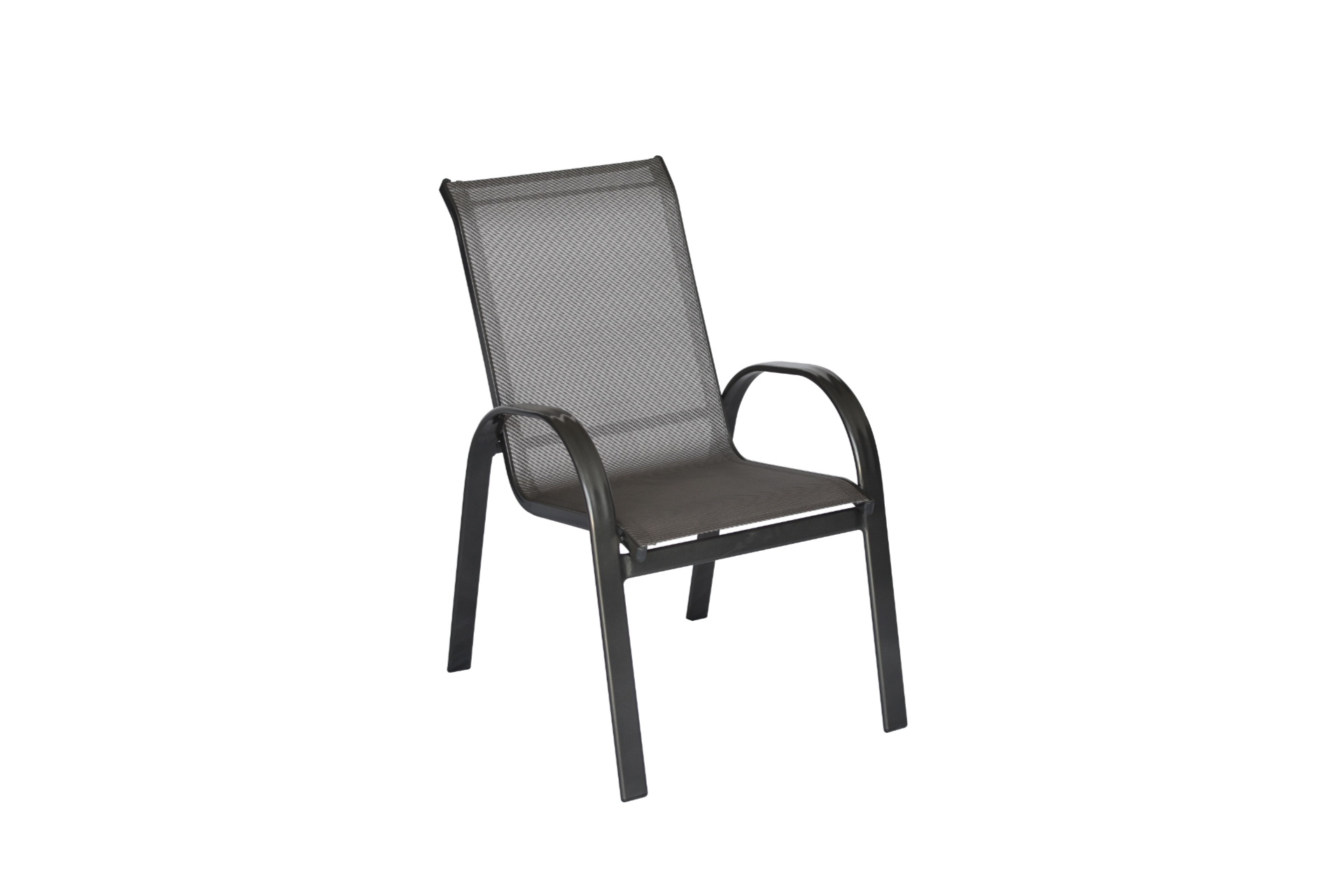 Amalfi Set, 7 tlg., 6 Stapelsessel, Ausziehtisch 200/300 x 100 cm, grau