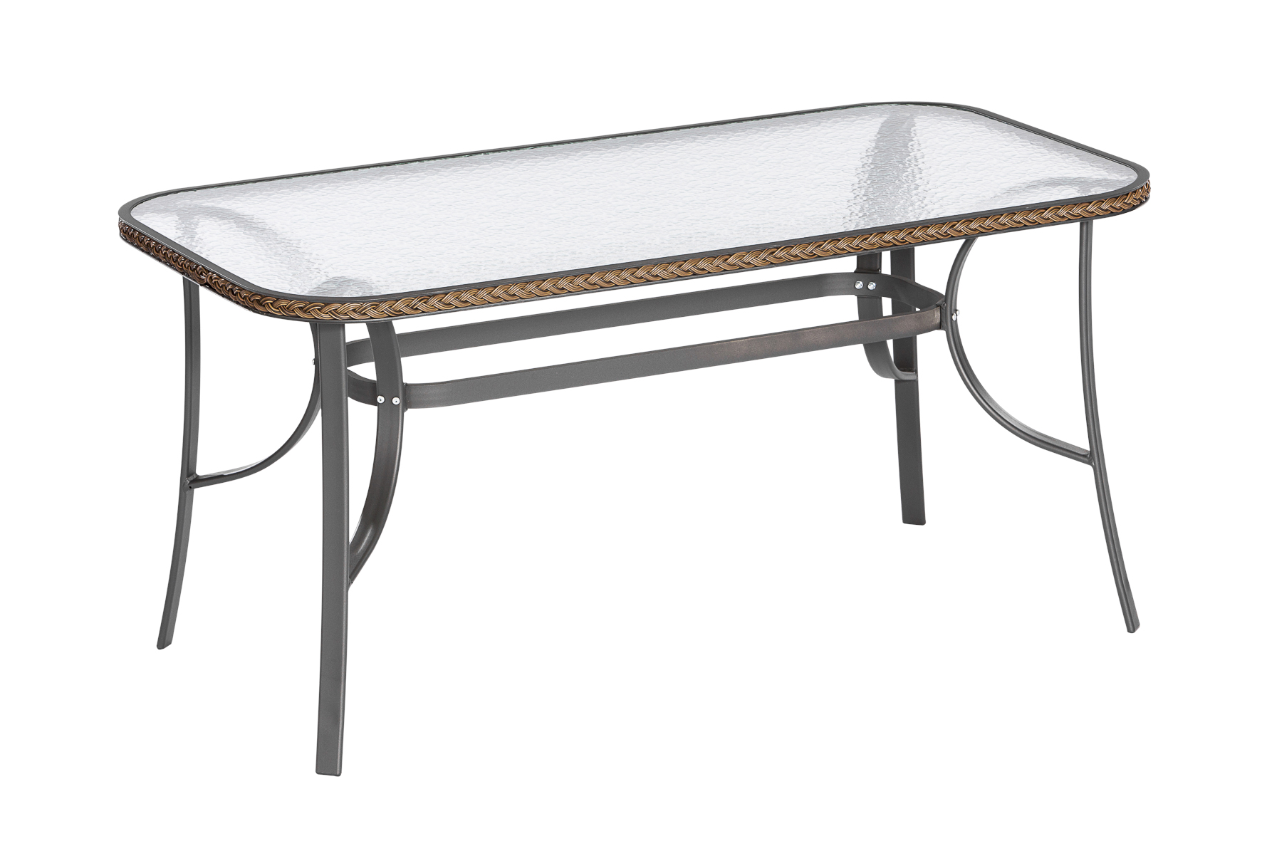 Tisch-28197-210-NBMjKdKJMQ98CJ4 Roma Set, 7tlg., Tisch 150 x 80 cm, graphit/schoko