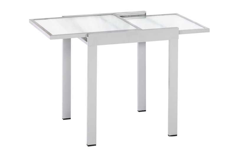 Balkon-AZ-Tisch-26441-219-NB-1 Balkonausziehtisch, 65/130 x 65 cm, silber
