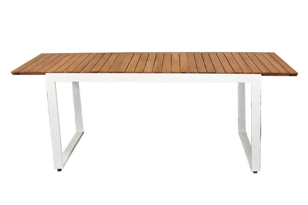 Naxos Ausziehtisch, 150/200 x 90 cm, weiß  Naxos Ausziehtisch, 150/200 x 90 cm, weiß