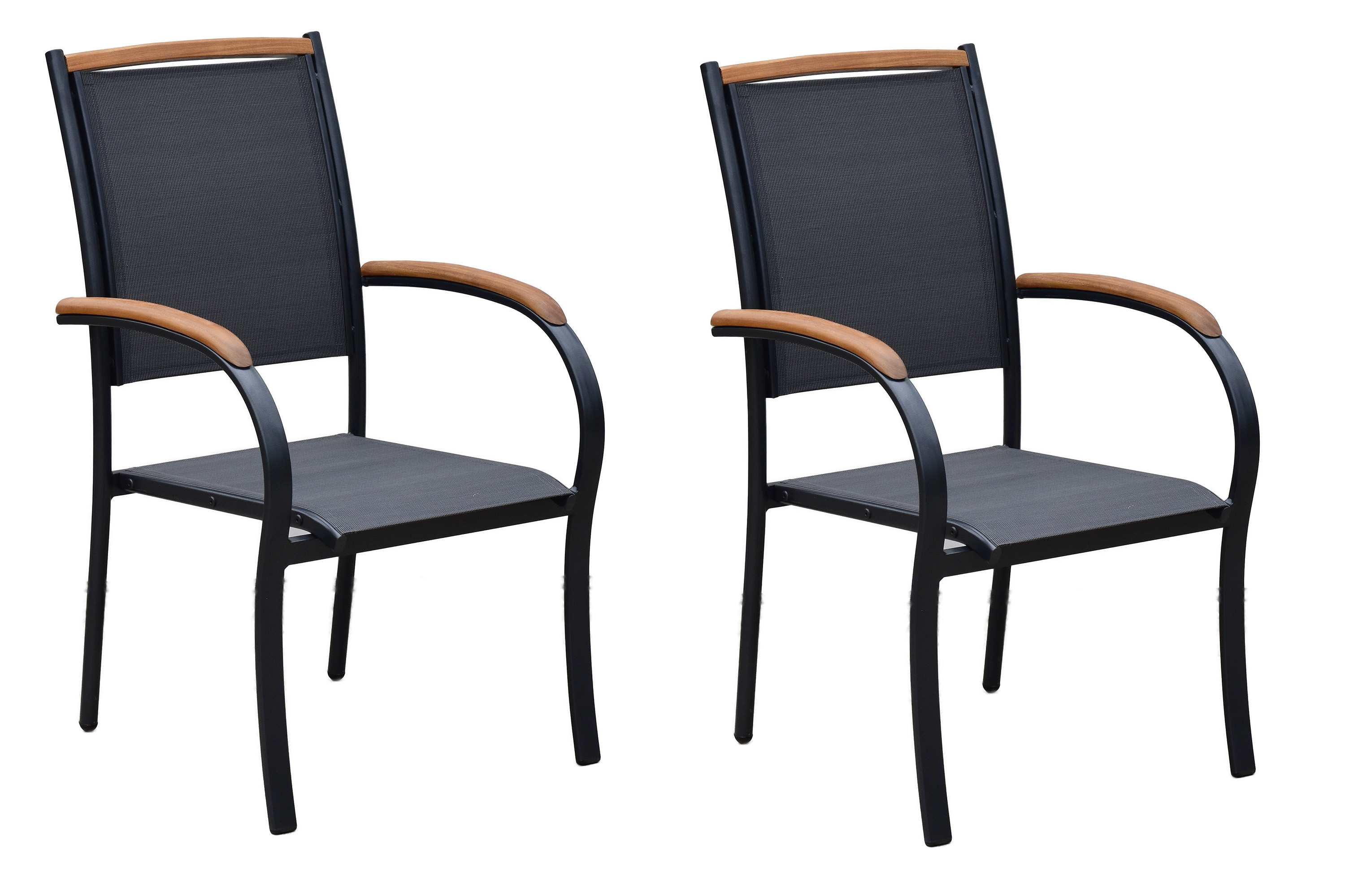 Siena Stapelsessel, 2er Set