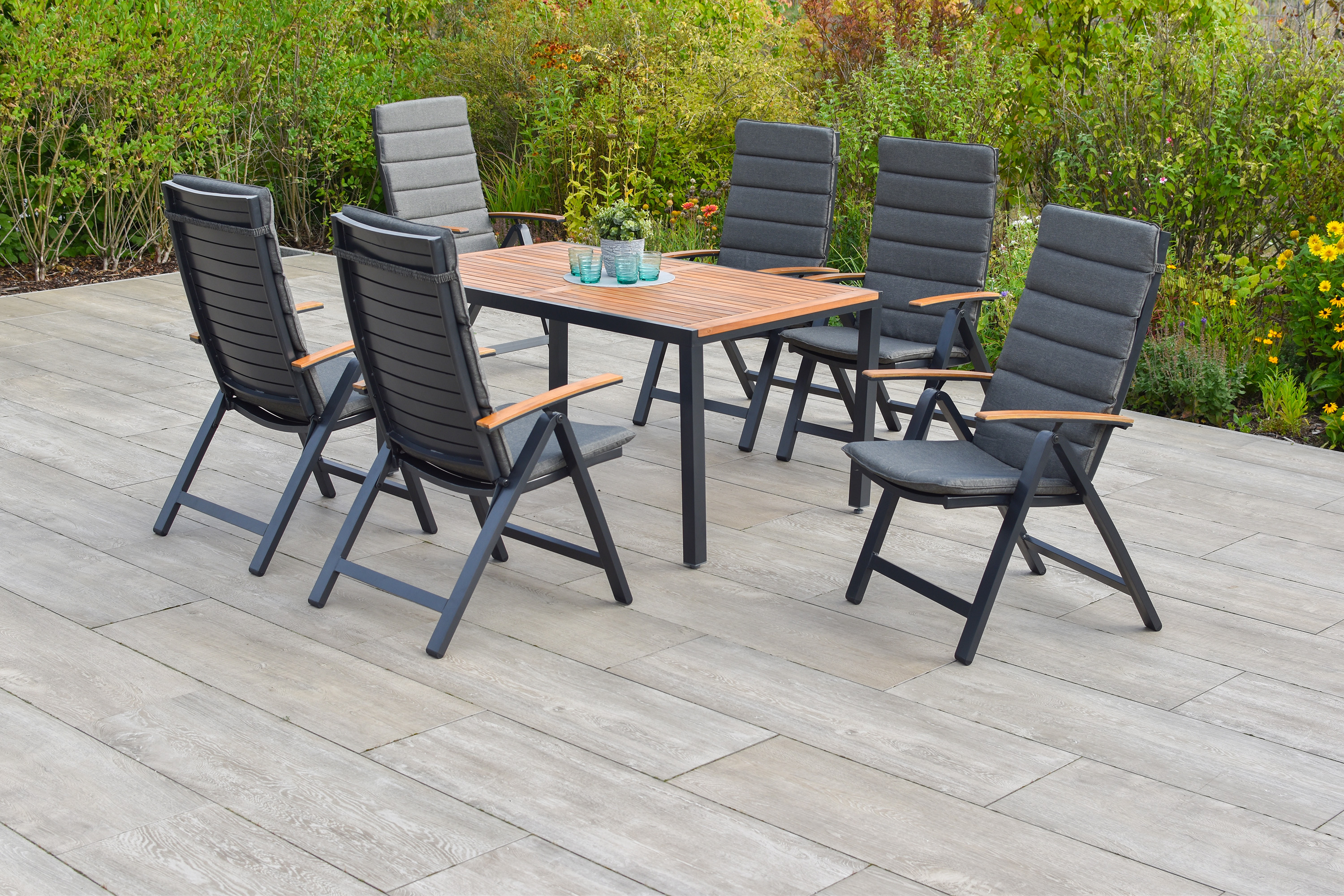 Astros Set, 13tlg., Tisch 150 x 90 cm, inkl. Kissen Astros Set, 13tlg., Tisch 150 x 90 cm, inkl. Kissen