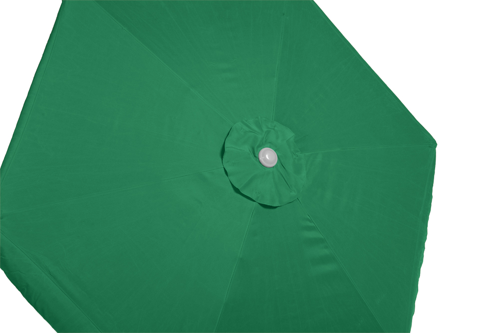 Schirm Ø 270 cm, 38 mm Rohr, grün