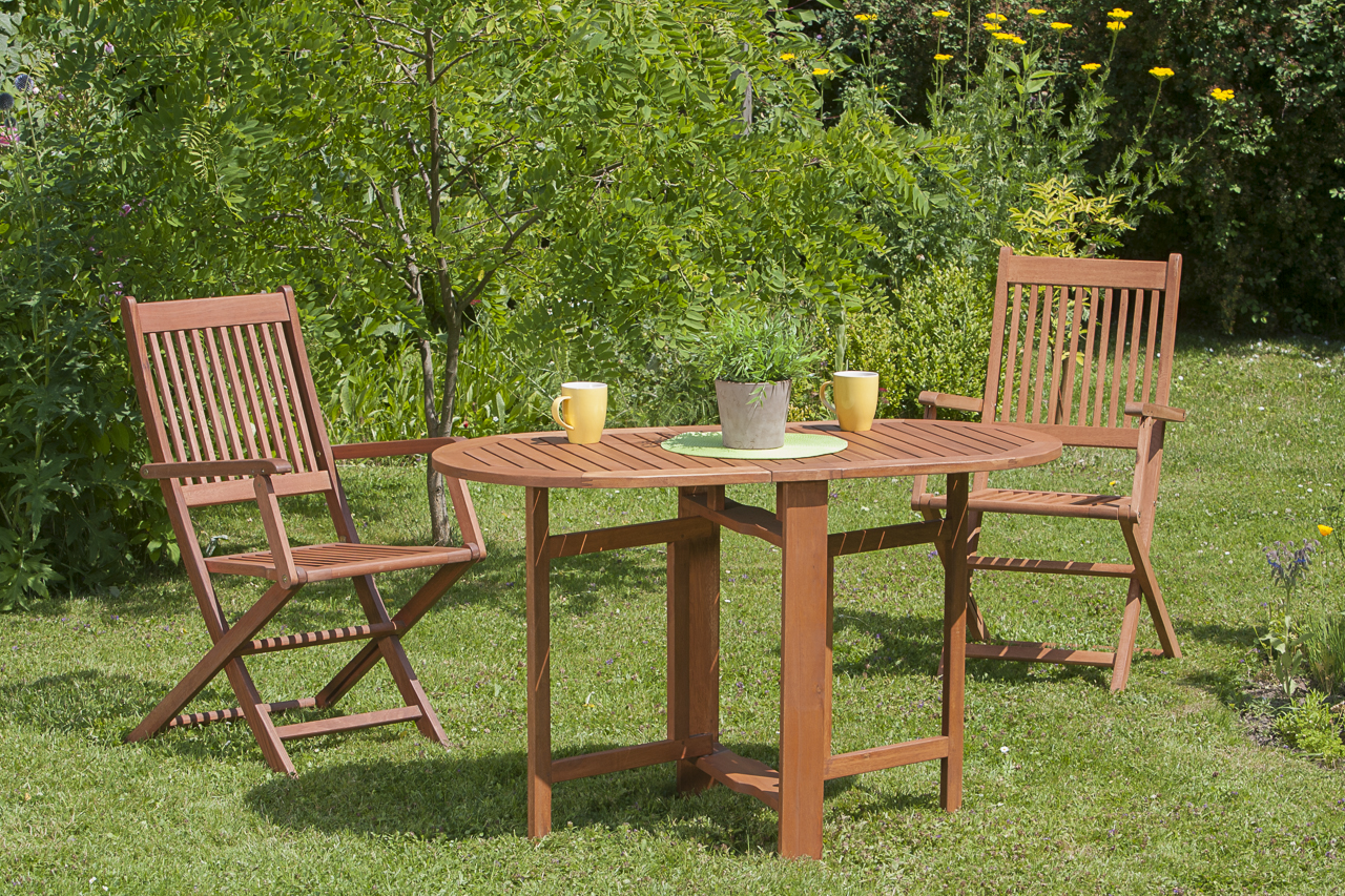 Rio Set 3tlg., 2 Klappsessel, Klappentisch 120 x 60 cm Rio Set 3tlg., 2 Klappsessel, Klappentisch 120 x 60 cm