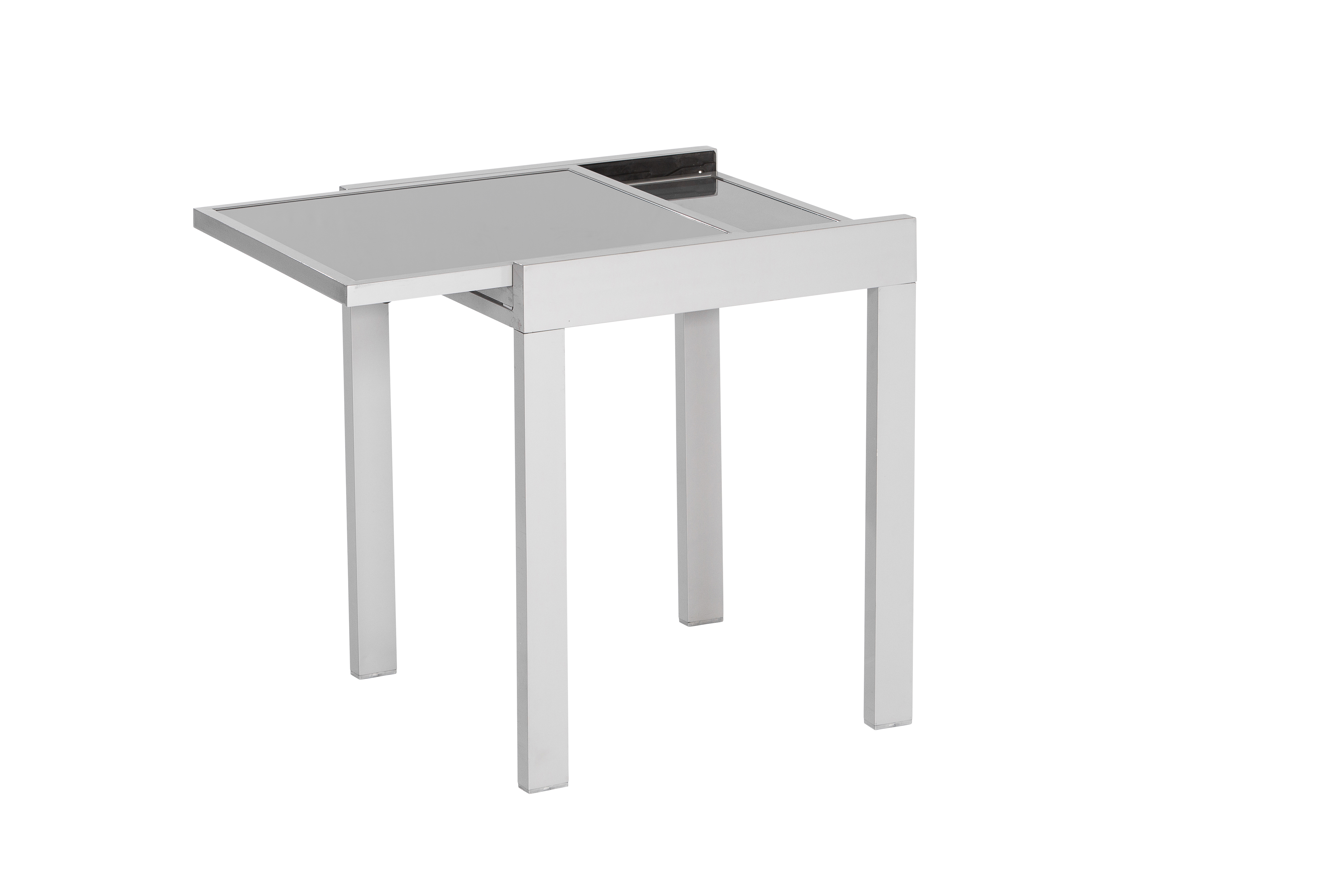 Amalfi Set, 3tlg., Ausziehtisch 65/130 x 65 cm Amalfi Set, 3tlg., Ausziehtisch 65/130 x 65 cm
