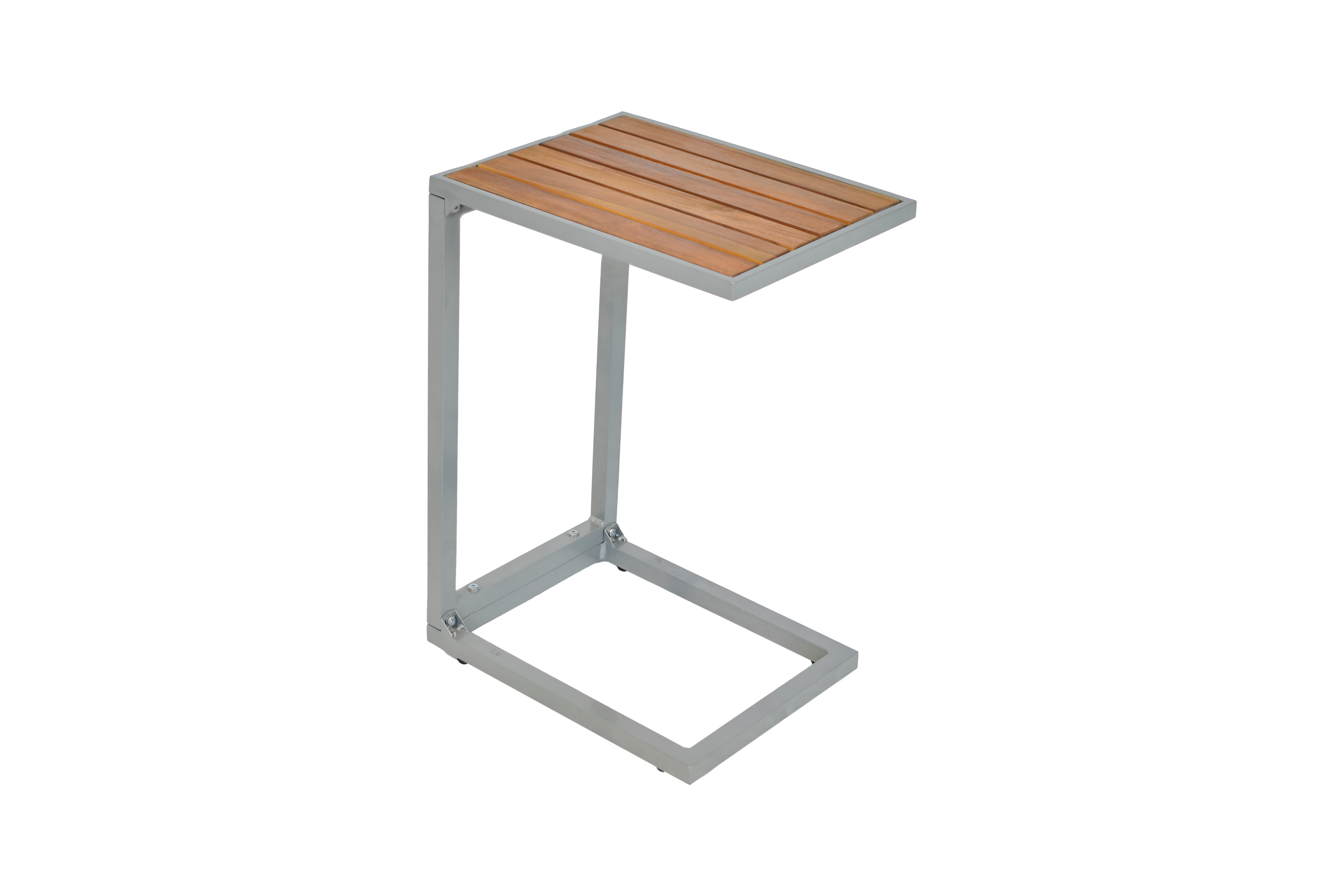 Naxos Set, 2tlg., Liege, Beistelltisch 61 x 41,5 cm, silber Naxos Set, 2tlg., Liege, Beistelltisch 61 x 41,5 cm, silber
