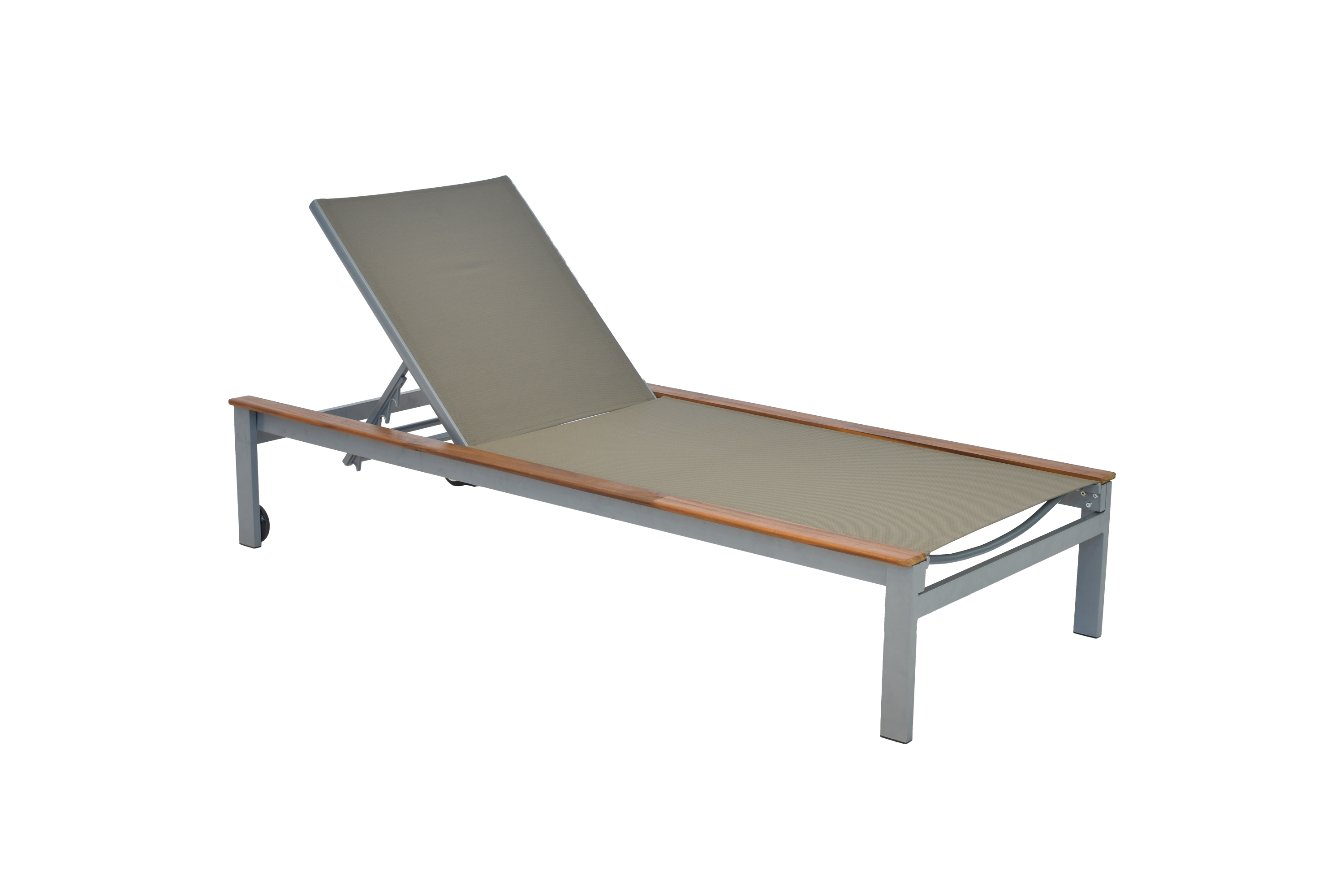 Naxos Set, 3tlg., 2 Liegen, Beistelltisch 61 x 41,5 cm, silber Naxos Set, 3tlg., 2 Liegen, Beistelltisch 61 x 41,5 cm, silber