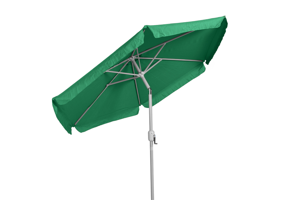 Schirm Ø 270 cm, 38 mm Rohr, grün