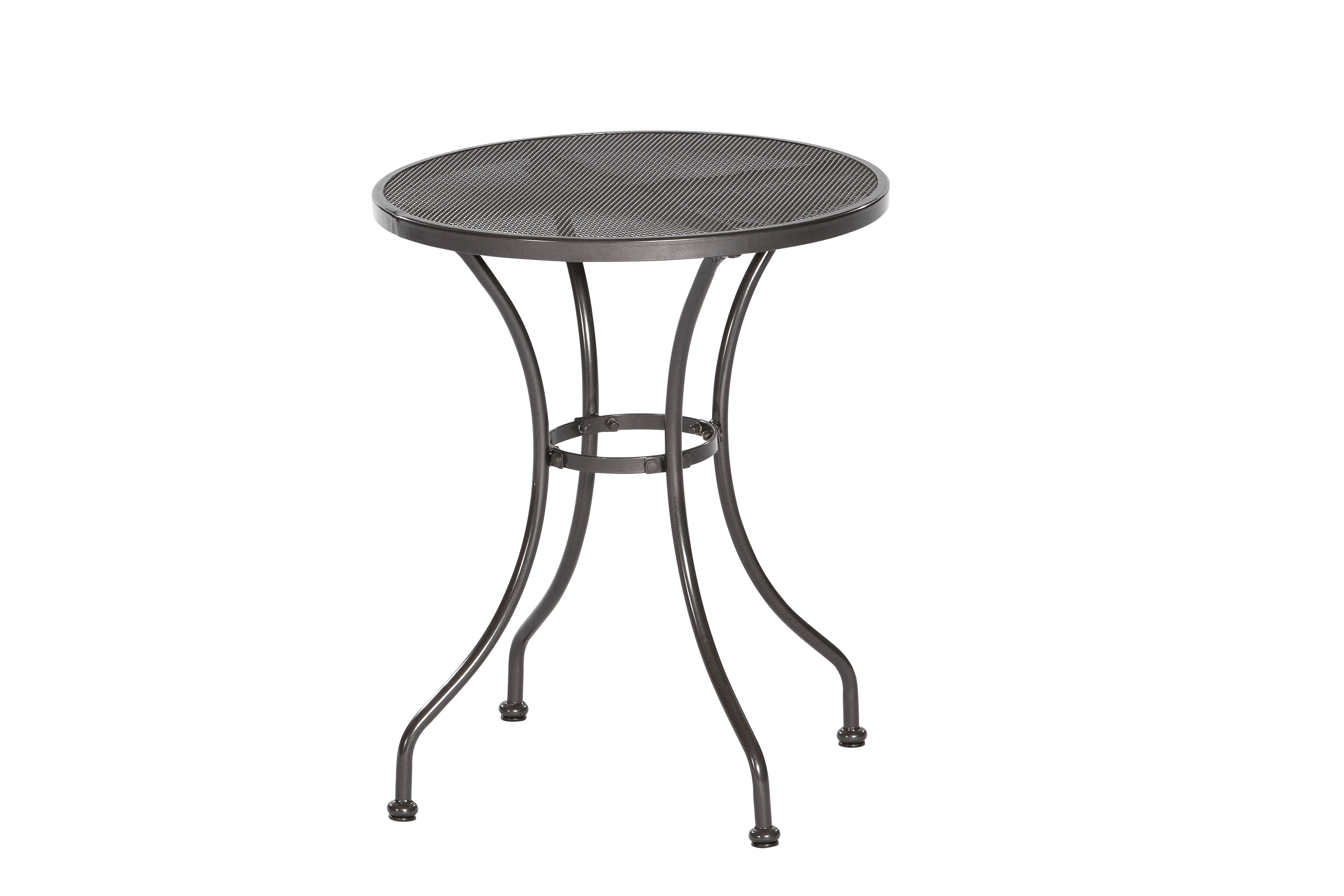 Delos Set 3tlg., 2 Stapelsessel, Tisch rund Ø 60 cm