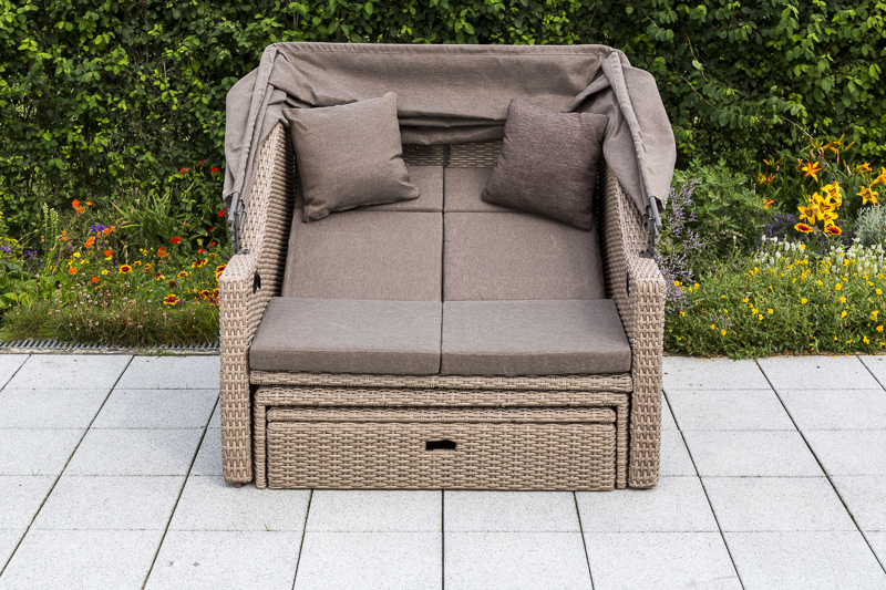 Rimini Bank Multifunktional, inkl. Abdeckhülle und Kissen