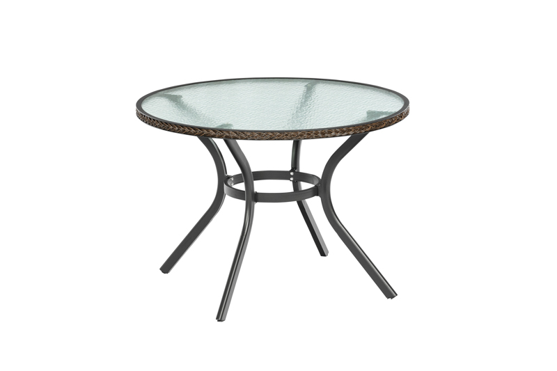 Ravenna Tisch, rund Ø 100 cm, graphit/schoko Ravenna Tisch, rund Ø 100 cm, graphit/schoko