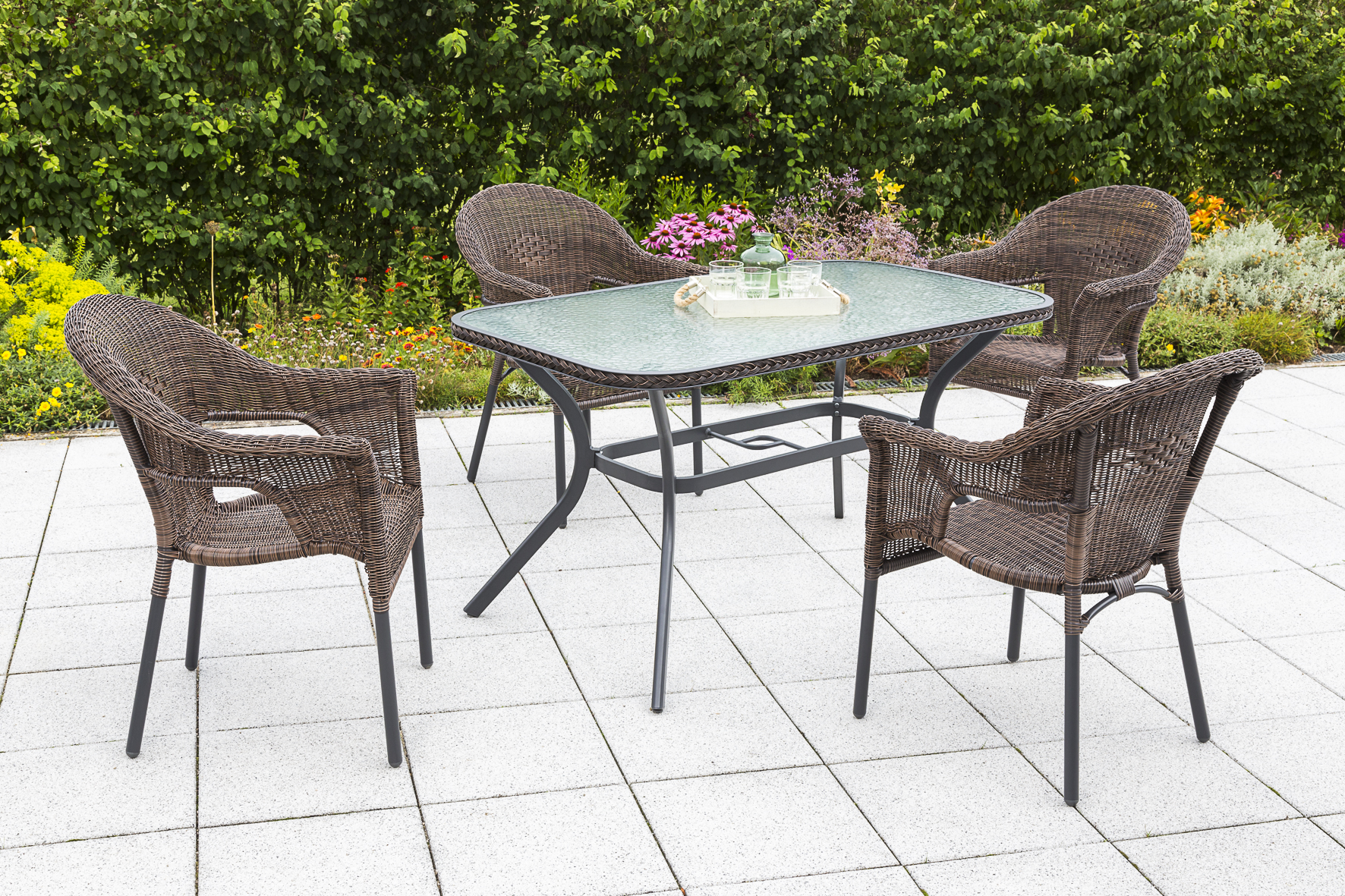 Ravenna Set 5tlg. Tisch 150 x 85 cm 