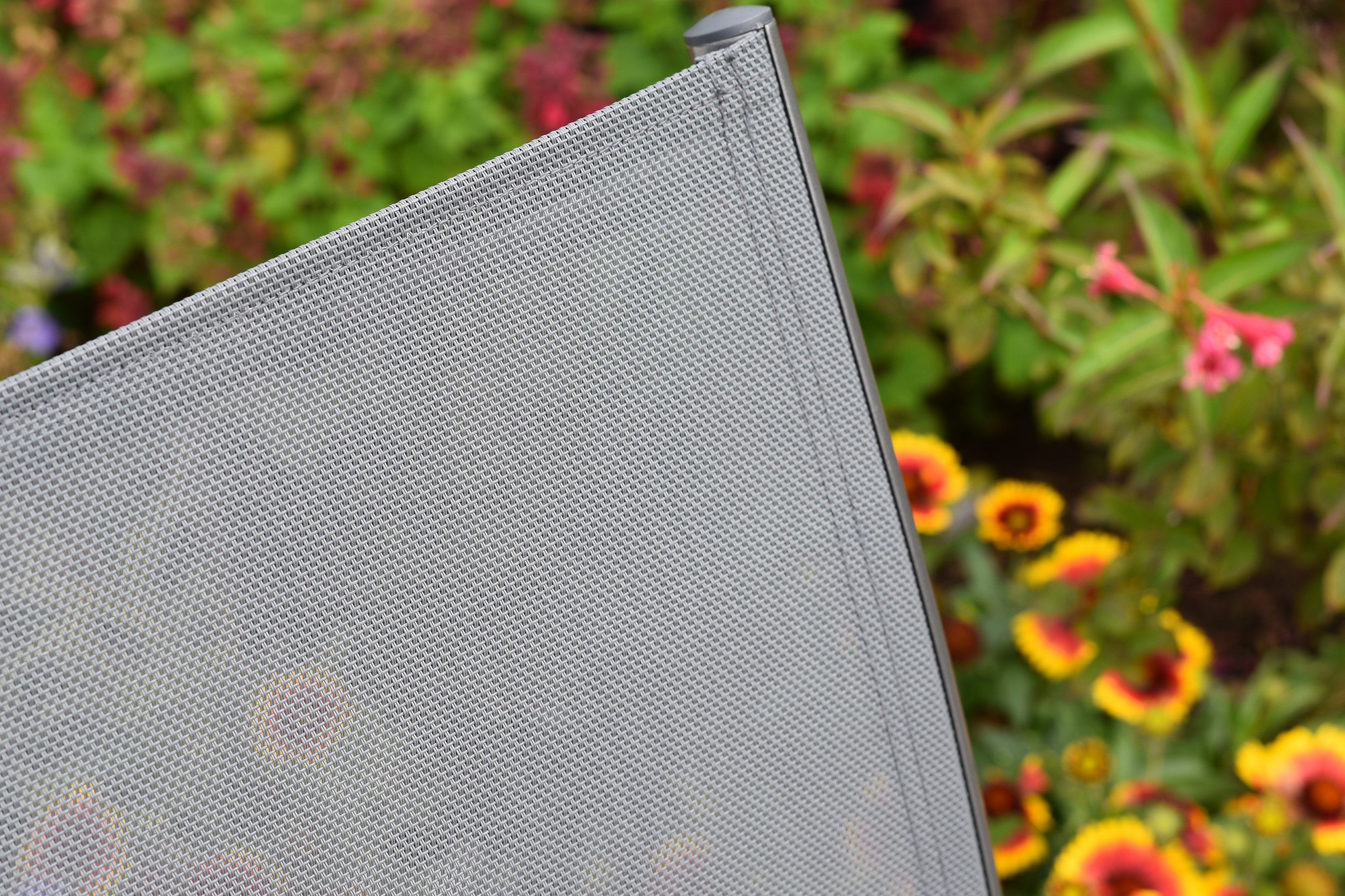 Milano Set 7tlg., 6 Stapelsessel, Ausziehtisch, 150 (200) x 90 cm