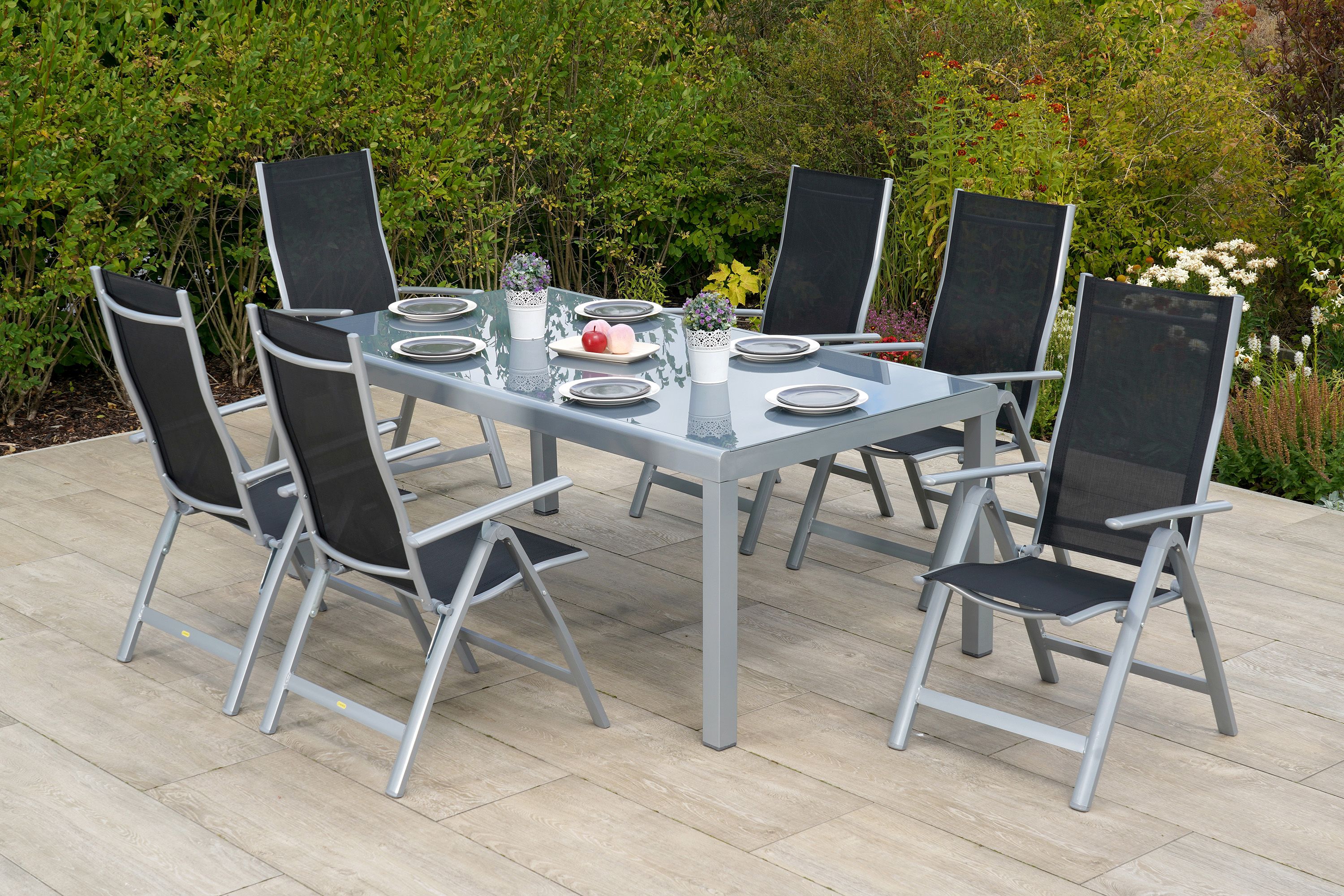 Carrara Set, 7tlg., Tisch, 190 x 100 cm Carrara Set, 7tlg., Tisch, 190 x 100 cm