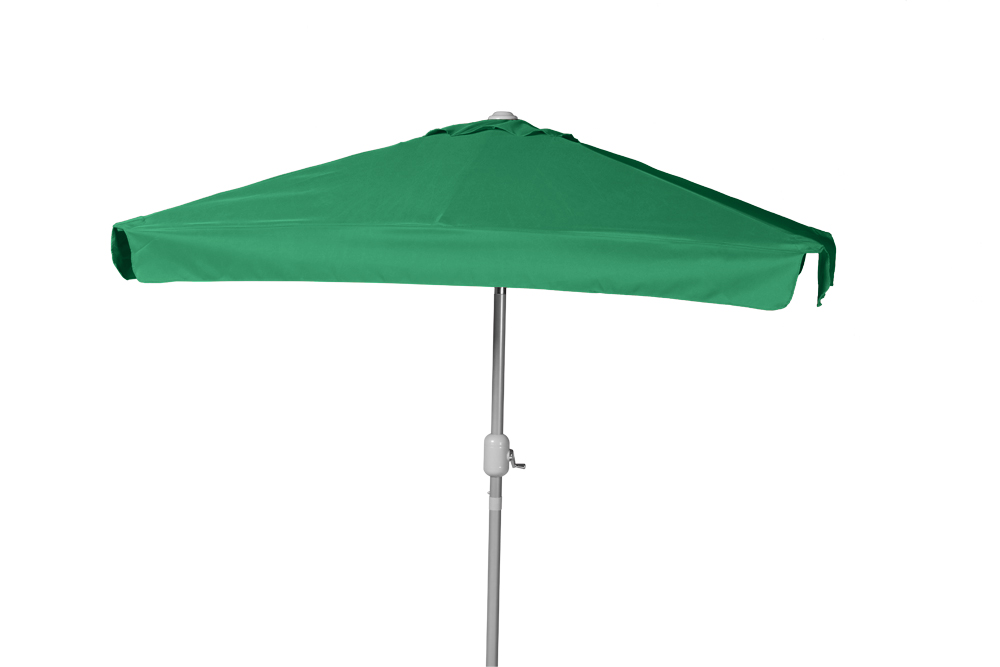 Schirm-eckig-grun-1 Schirm 160 x 230 cm 38 mm Rohr grün