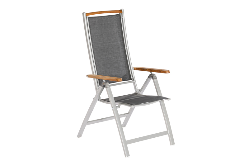 Siena-Klappsessel-26304-2197hbttRSQwLDLk Siena Set 7tlg., 6 Klappsessel, Tisch 140 x 80 cm, silber