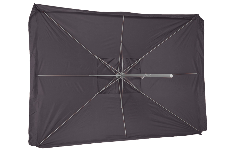 Marktschirm-eckig-grau-3 Marktschirm 300 x 400 cm, grau