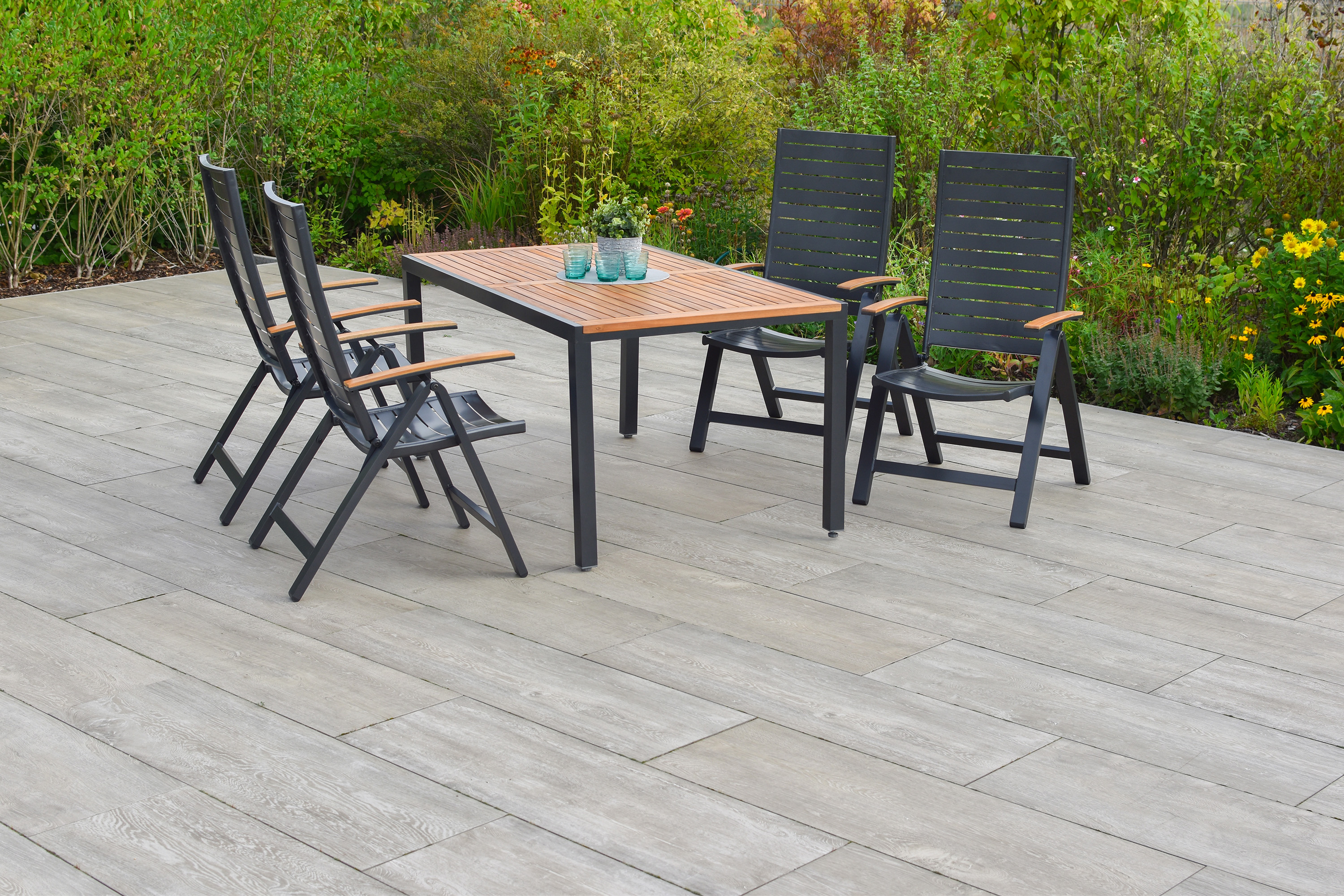 Astros Set, 5tlg., Tisch 150 x 90 cm Astros Set, 5tlg., Tisch 150 x 90 cm