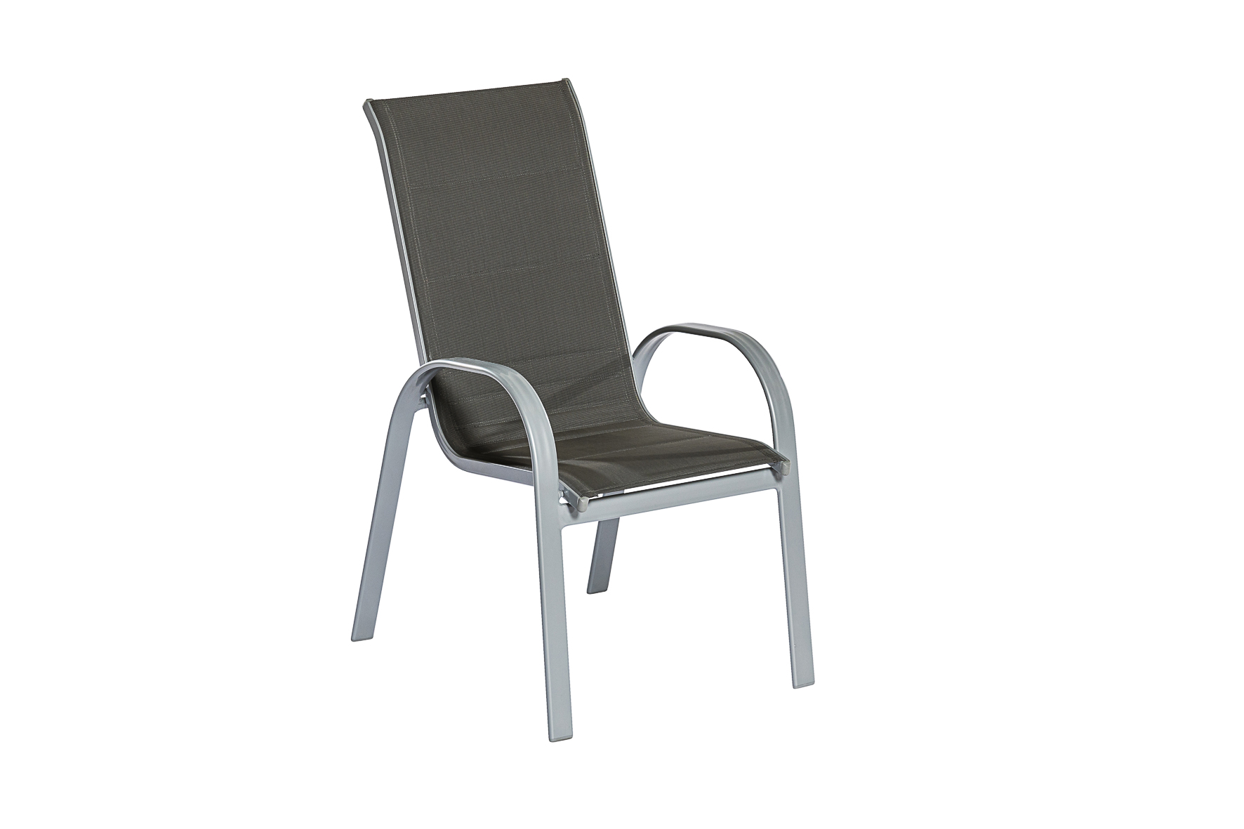 50328-307-4rQdfl5dCtj12A Amalfi di lusso Set 7 tlg., 6 Stapelsessel, Ausziehtisch 200 (300) x 100 cm, anthrazit