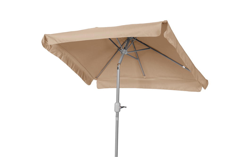 Schirm-eckig-beige-2 Schirm 200 x 300 cm, 38 mm Rohr, beige
