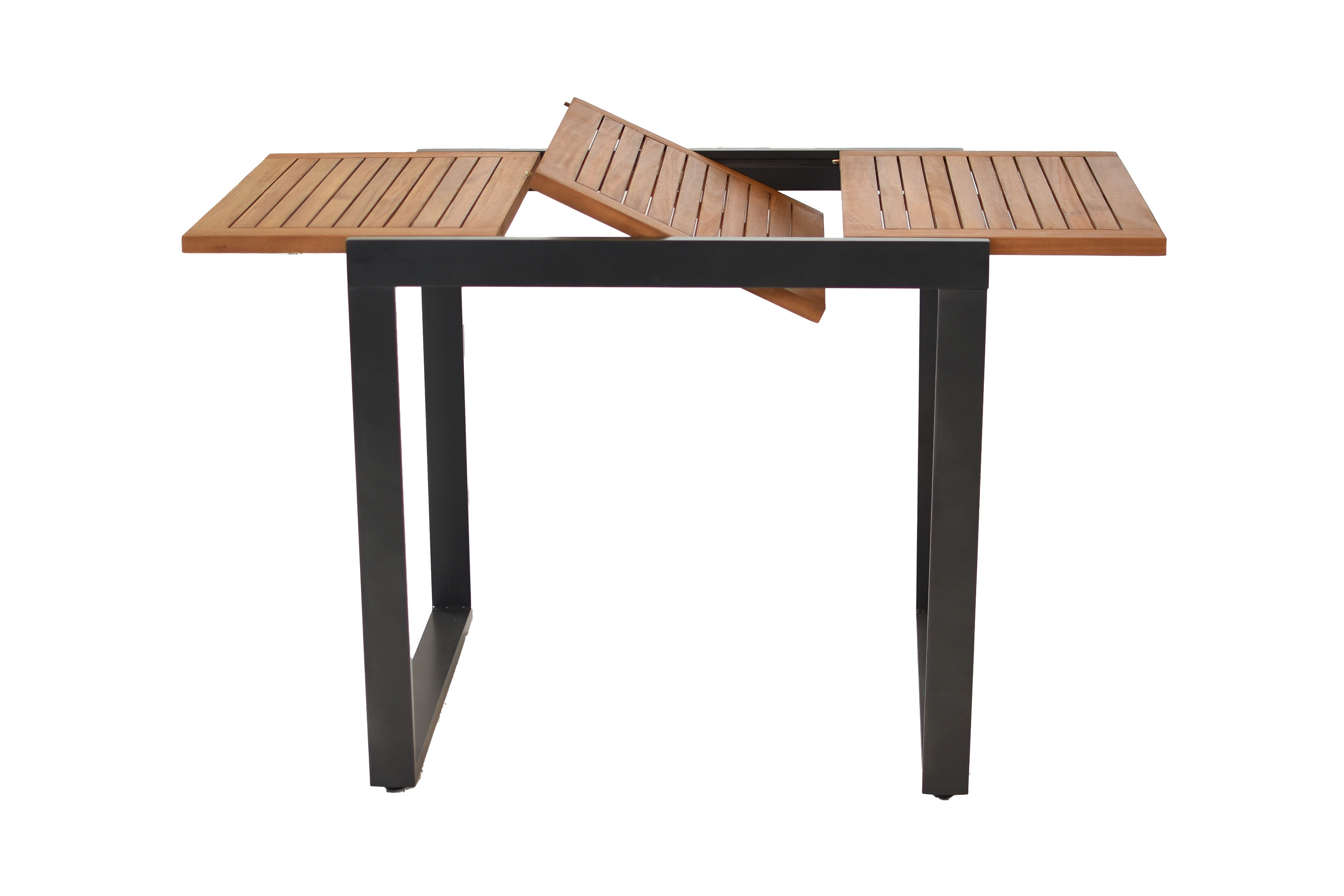 Tinos Set, 5tlg., Ausziehtisch 150/200 x 90 cm, Tischplatte aus Akazienholz, inkl. Kissen, Tinos Set, 5tlg., Ausziehtisch 150/200 x 90 cm, Tischplatte aus Akazienholz, inkl. Kissen,