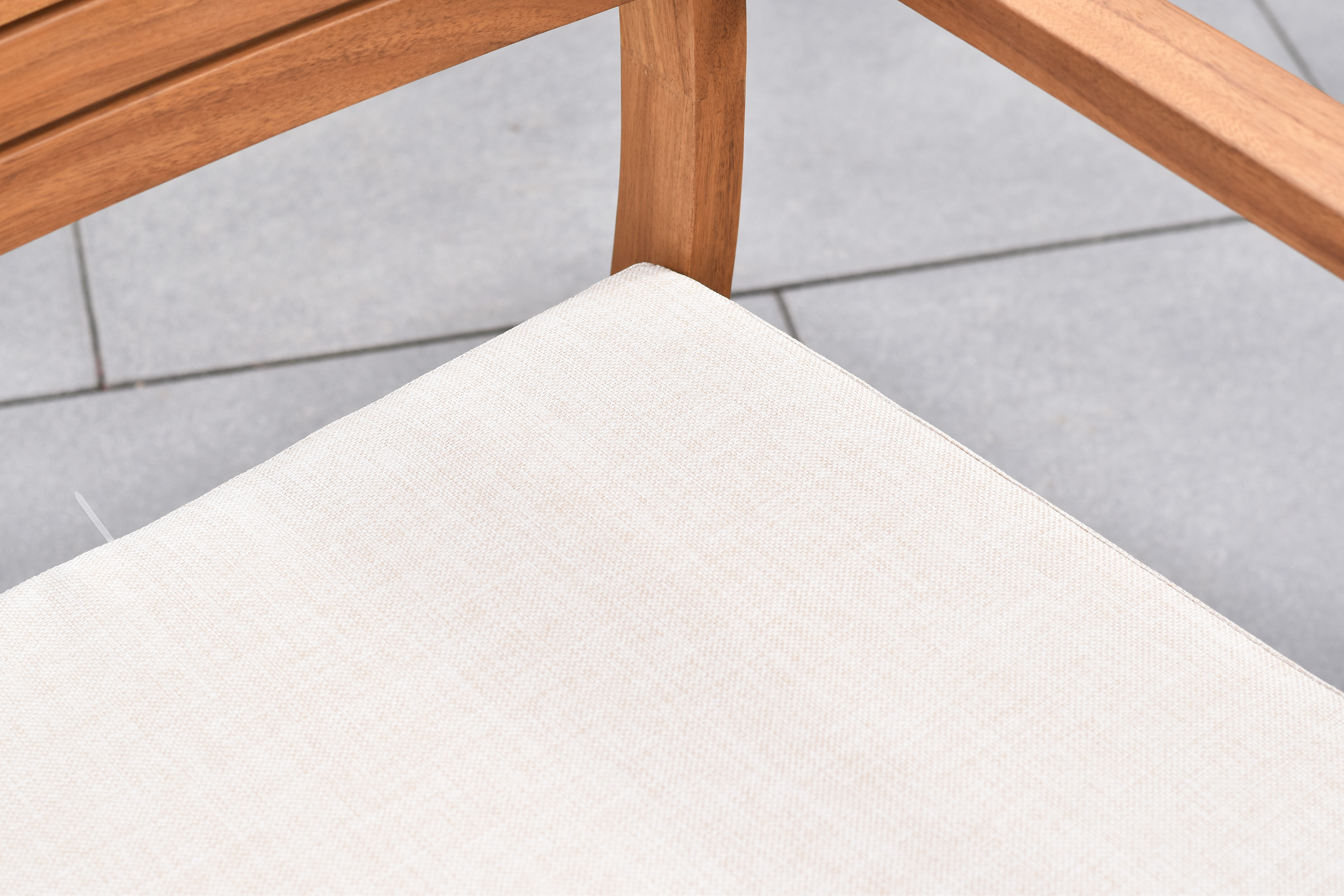 Batavia Set, 9tlg., Tisch 185 x 90 cm, inkl. Kissen, 