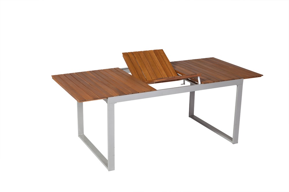 Naxos-Ausziehtisch-150-200-x-90-cm-22004-219-2SqvKONbF1n9D7 Naxos Set 7tlg., 6 Klappsessel, Ausziehtisch 150 (200) x 90 cm, silber
