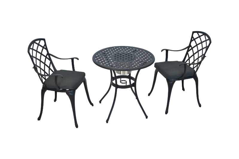Rhodos Set, 5tlg., Tisch rund Ø 70 cm, inkl. Kühler Rhodos Set, 5tlg., Tisch rund Ø 70 cm, inkl. Kühler