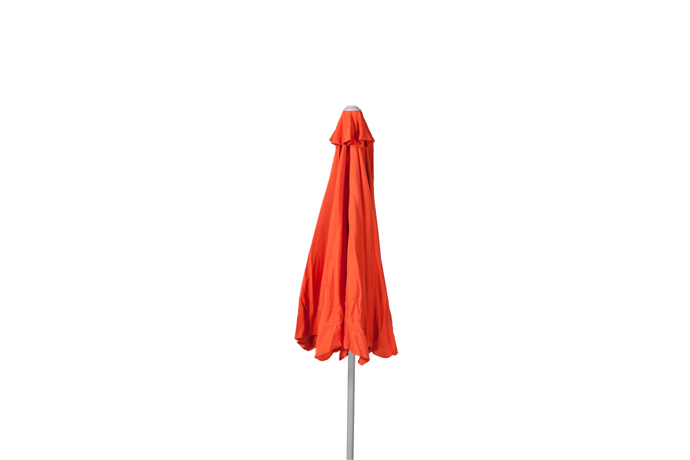 Schirm-terracotta Schirm Ø 230 cm, 38 mm Rohr, terracotta