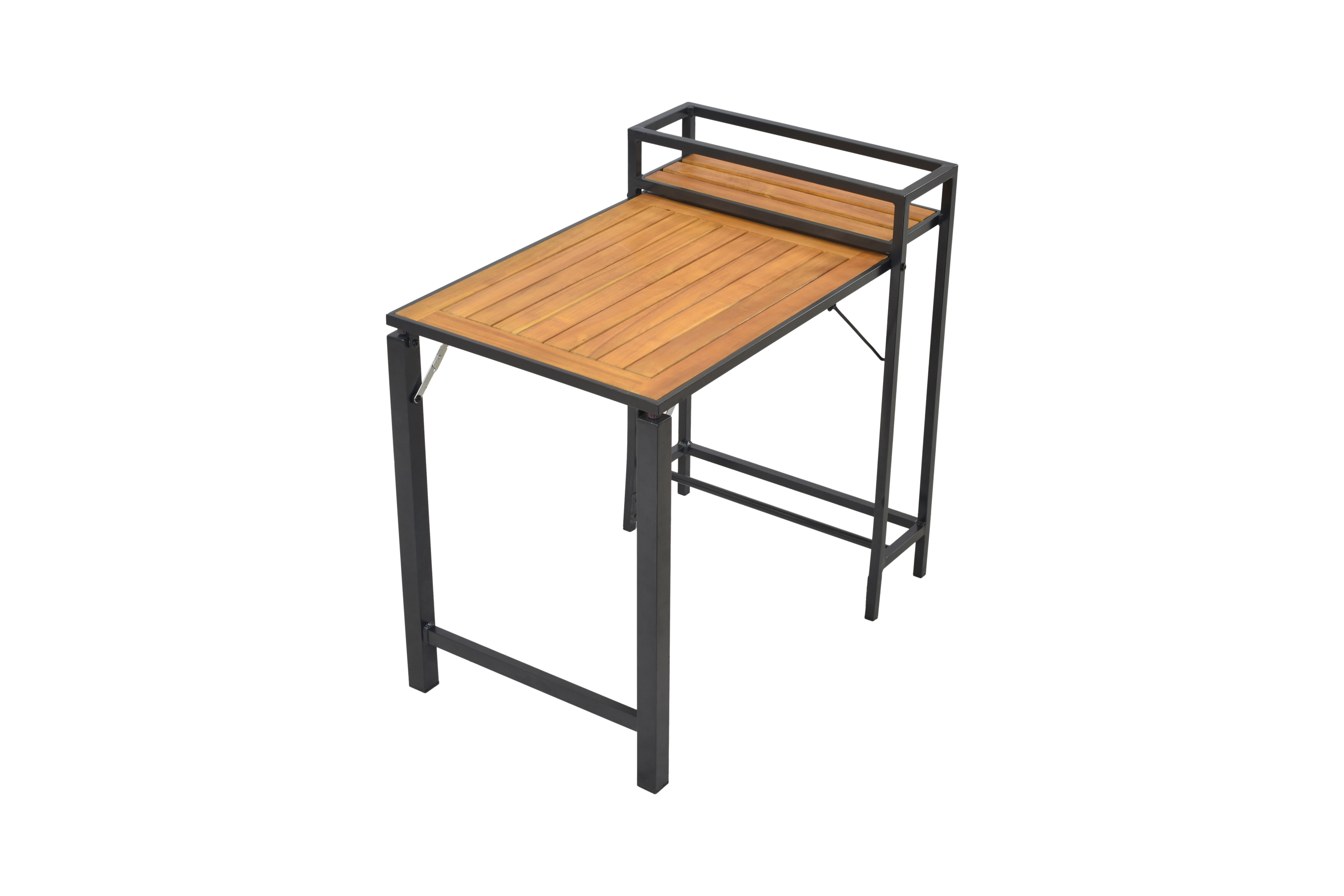 Patmos Set, 3tlg., Balkonklapptisch, 91 x 60 cm, Tischplatte aus Akazienholz Patmos Set, 3tlg., Balkonklapptisch, 91 x 60 cm, Tischplatte aus Akazienholz
