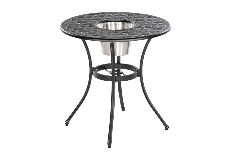 Tisch-70-cm-inkl-K-hler-21122-217-Nb-2L82ICoNEWgser Rhodos Set, 3tlg., Tisch rund Ø 70 cm
