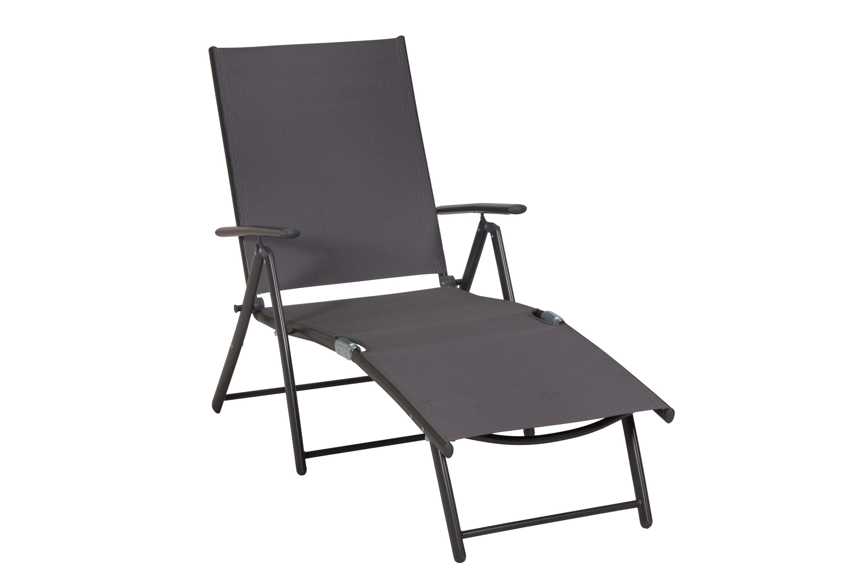 Deckchair, graphit/grau